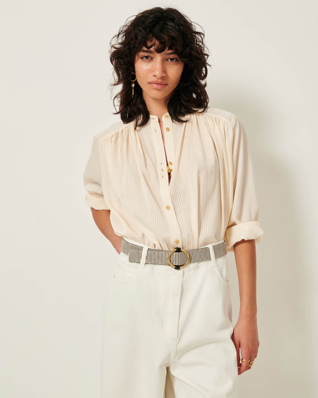SESSUN 売れ筋商品|||セッソン シャツ トップス レディース Shirts Pink Sessùn | Shirts & Blouses for women | Official website