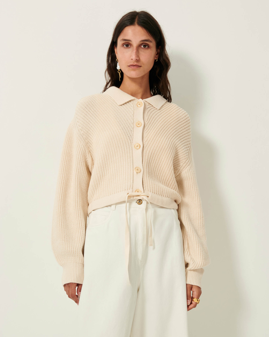 売れ筋商品|||サムス サムス ニット&セーター レディース アウター BARBARA CARDIGAN - Cardigan - dusty yellow Samsoe Samsoe | Sabarbara Cardigan - Dusty Yellow – Sisters & Co