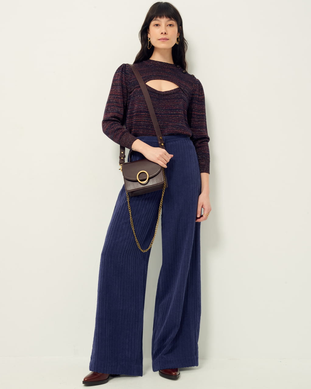 Sessùn | Pants in corduroy for women | Official website