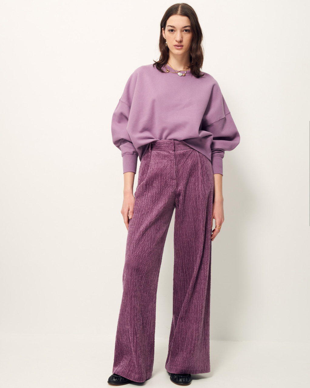 Sessùn | Pants in corduroy for women | Official website