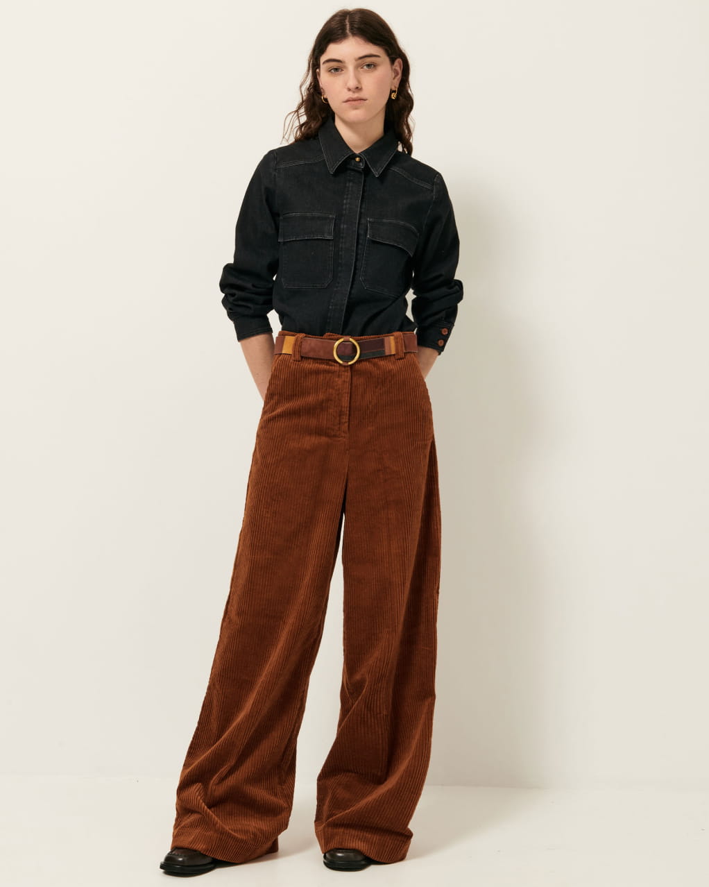 Pants in corduroy for women | Official website - Sessùn