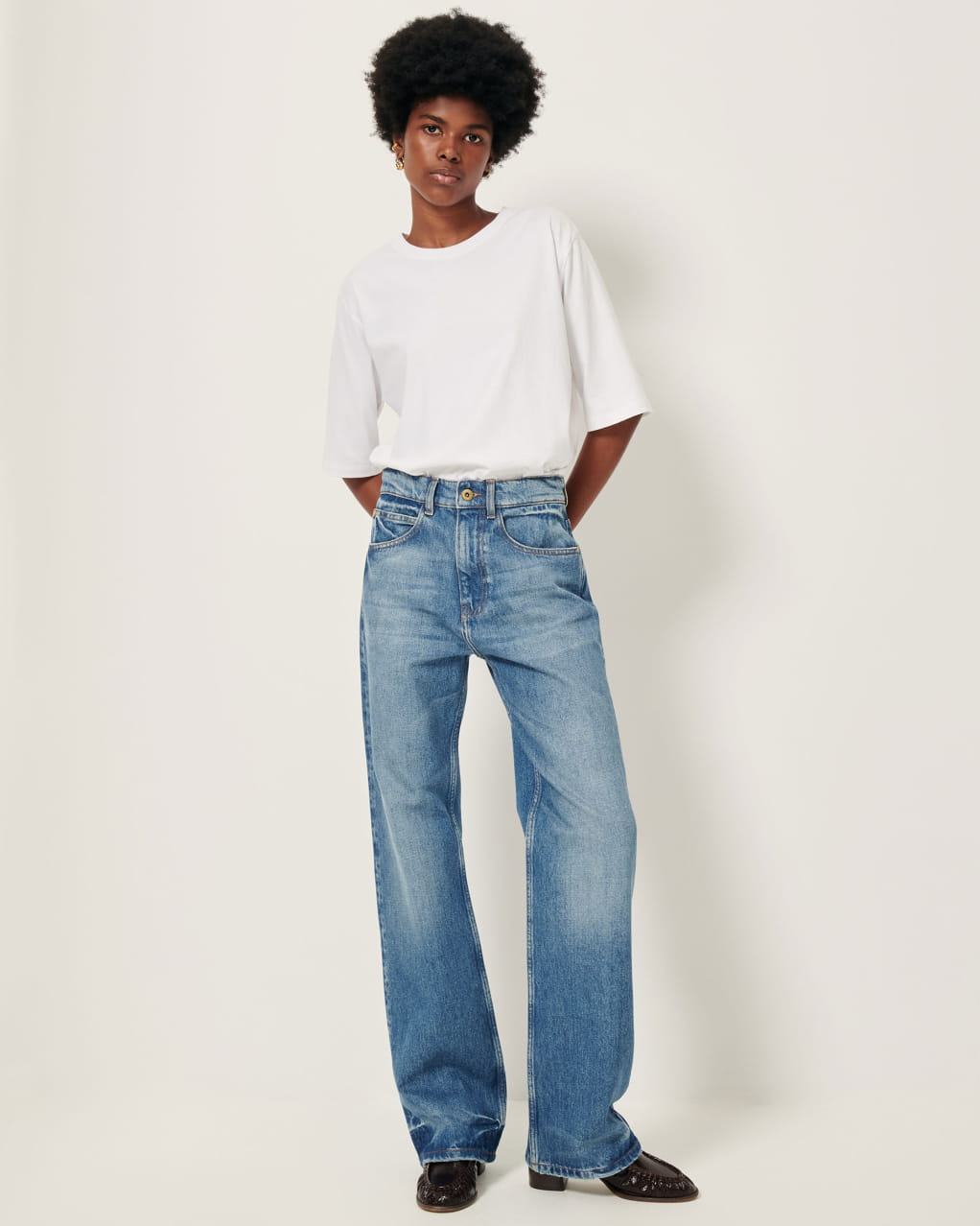 SESSUN DENIM セッスン ストーンウォッシュ ハイライズ ジーンズ Sessùn | Denims for Women | Official website