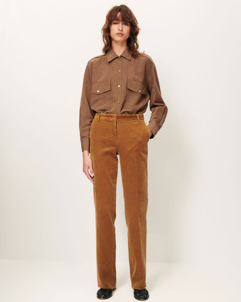 salsation最新作【Polso pants right brown S】 salsation最新作【Polso pants right brown S】 salsation最新作