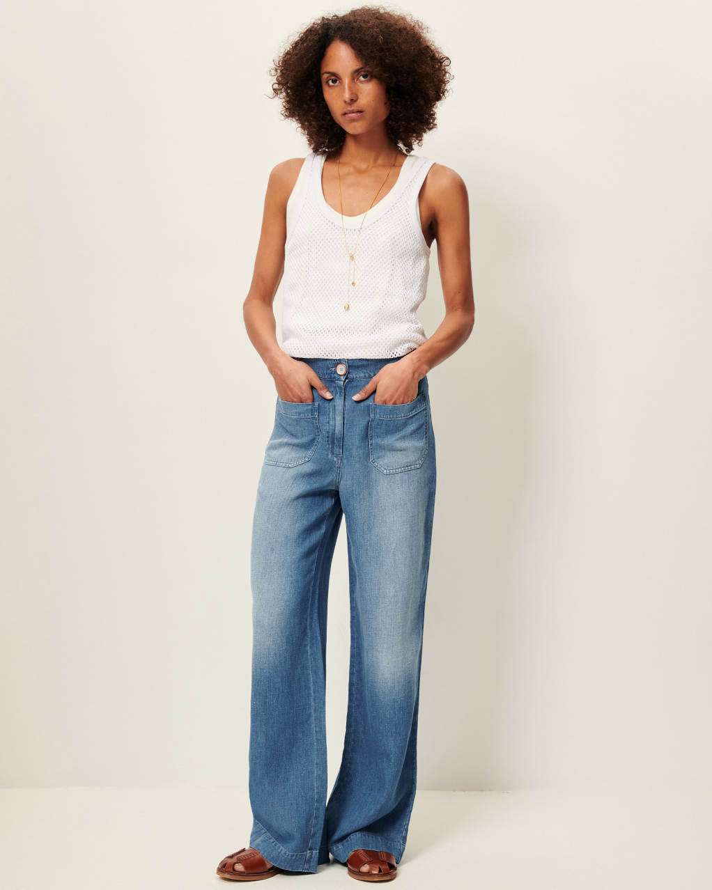 Sessùn | Wide-leg pants for women | Official website