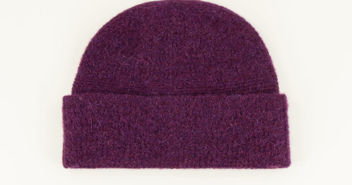 ROWA Deep Purple | Beanie | SESSÙN Official website ROWA Deep Purple | Beanie | SESSÙN Official website
