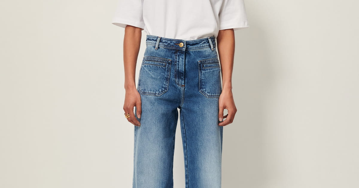 JOHNNY O Vintage Blue | Flare jeans | SESSÙN Official website