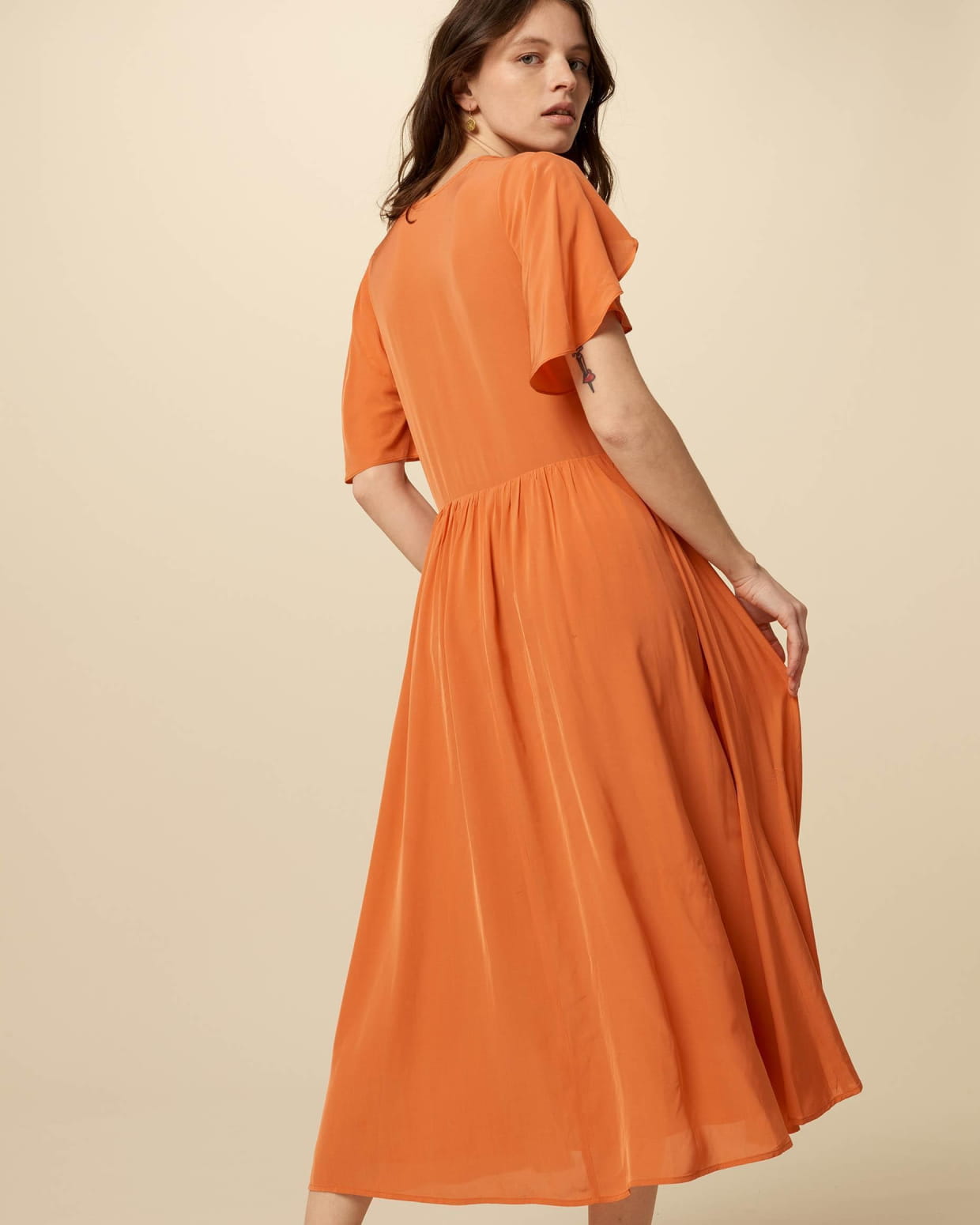 MARIA VARGAS Water Lemon | Long dress | SESSÙN Official Website