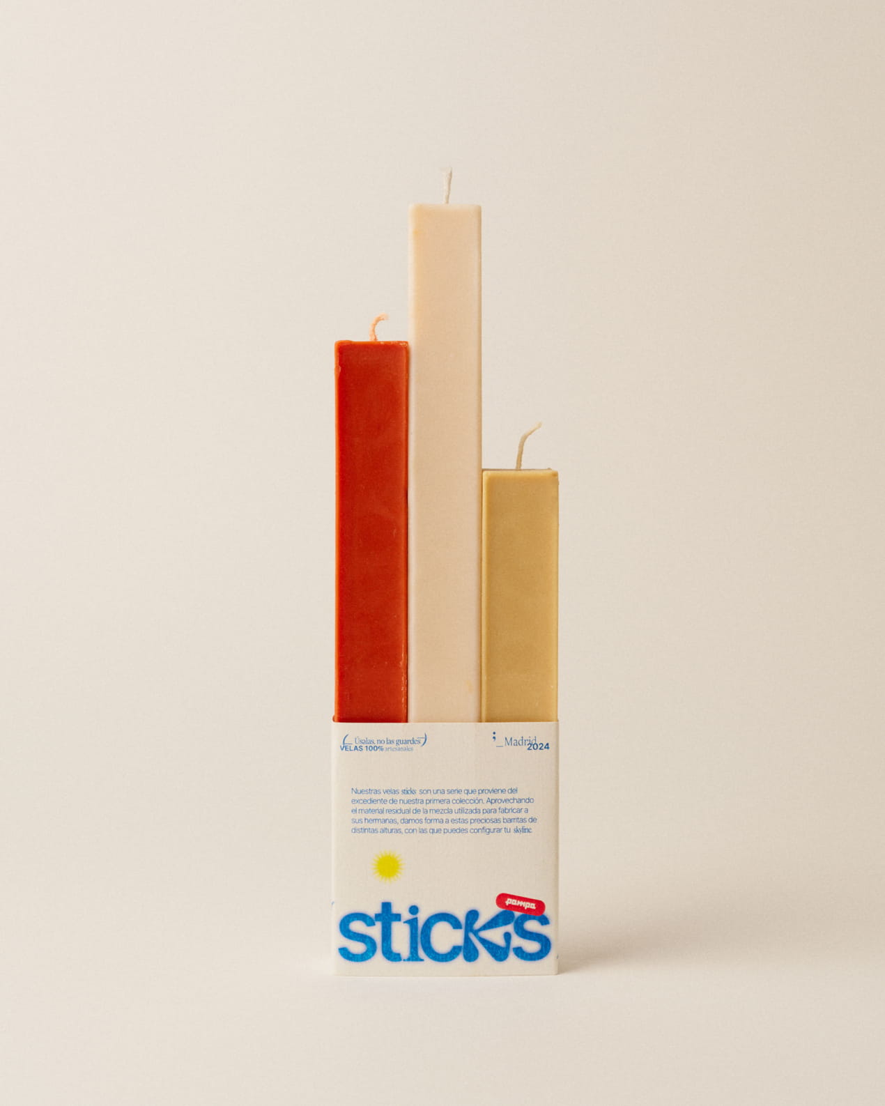 Sticks pack of 3