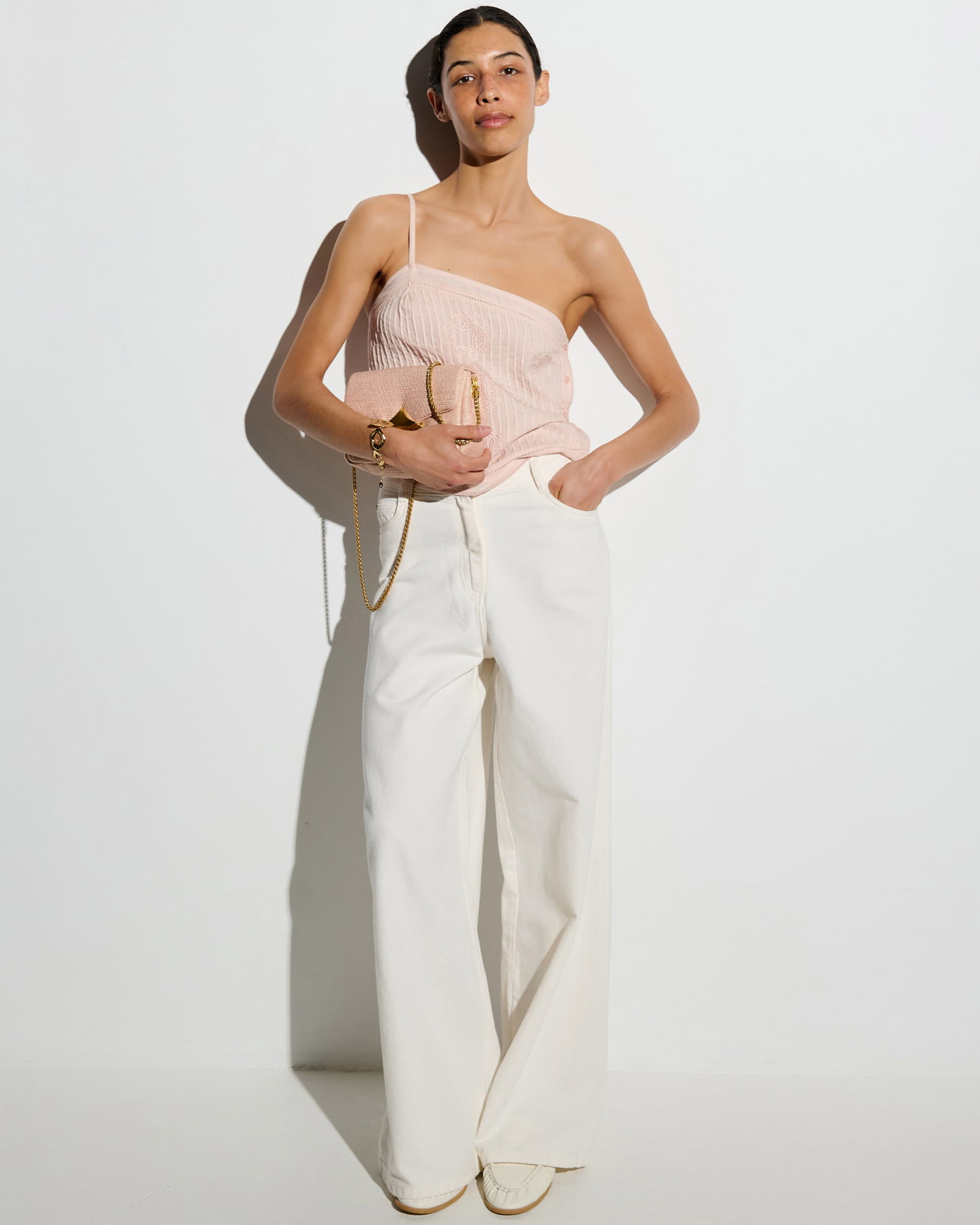 DALT White | Jeans | SESSÙN Official website