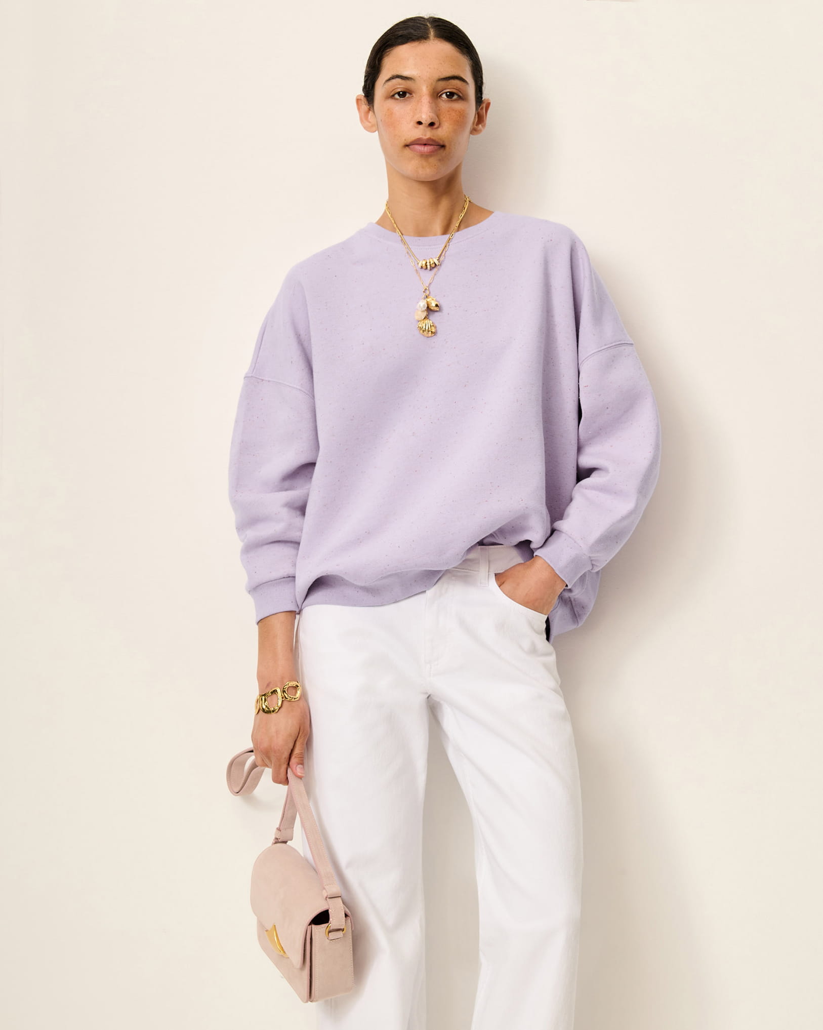 CHEBBI Wild Lila | Sweatshirt | SESSÙN Official website