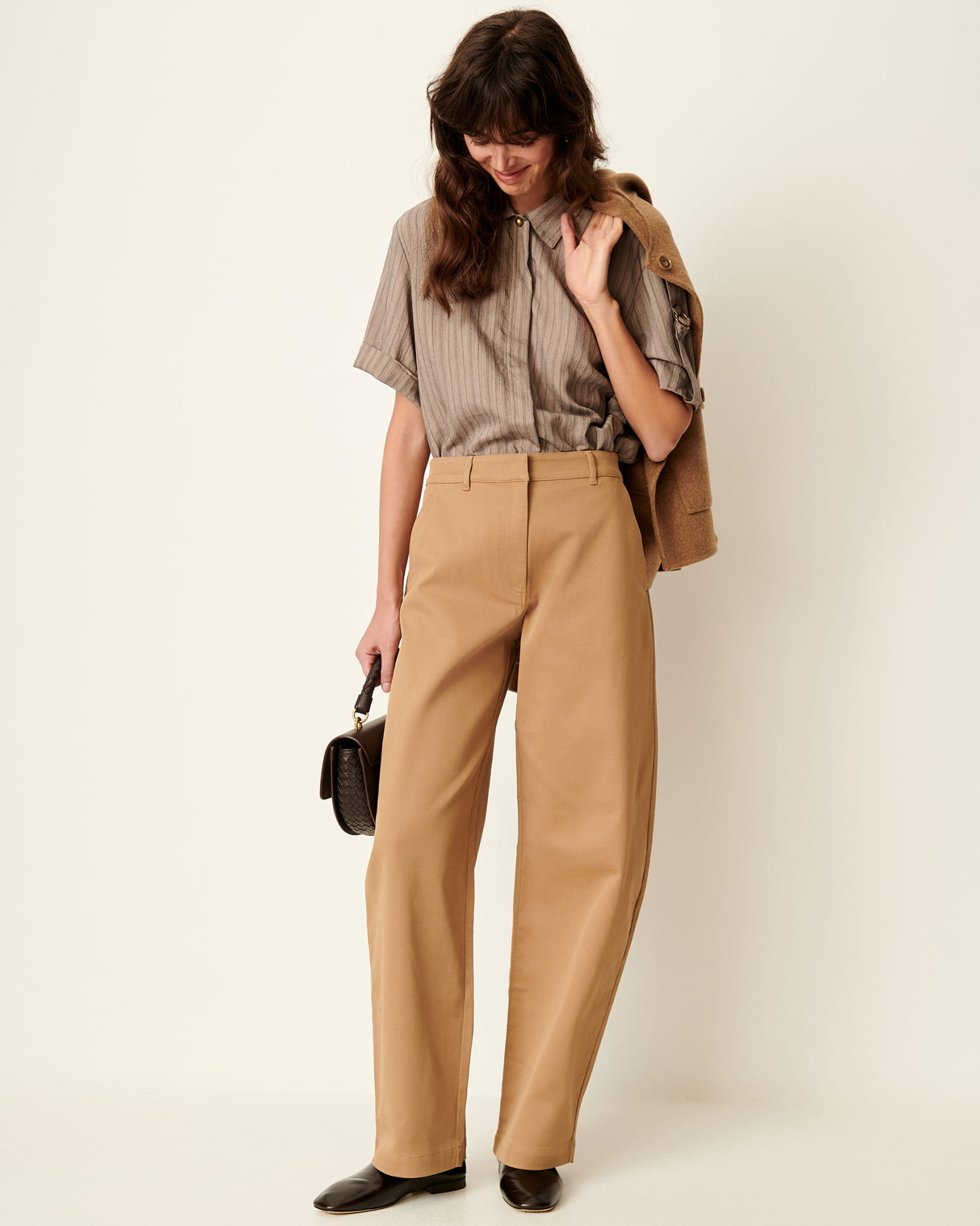 SALSATION サルセーション Polso pants ダークブラウン XS SALSATION サルセーション Polso pants ダークブラウン XS - メルカリ