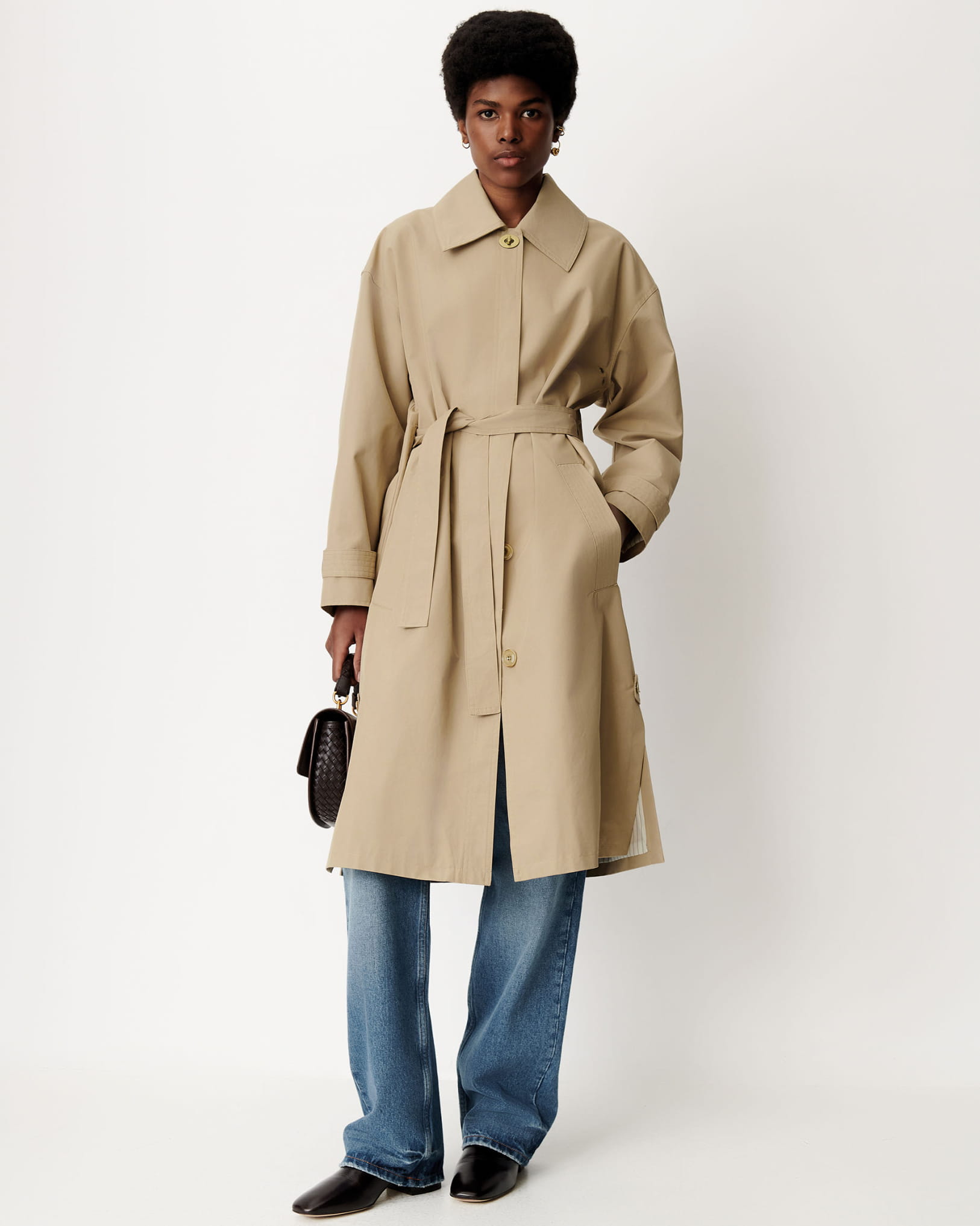 TRENCHLISS Riverstone | Trench coat | SESSÙN Official website