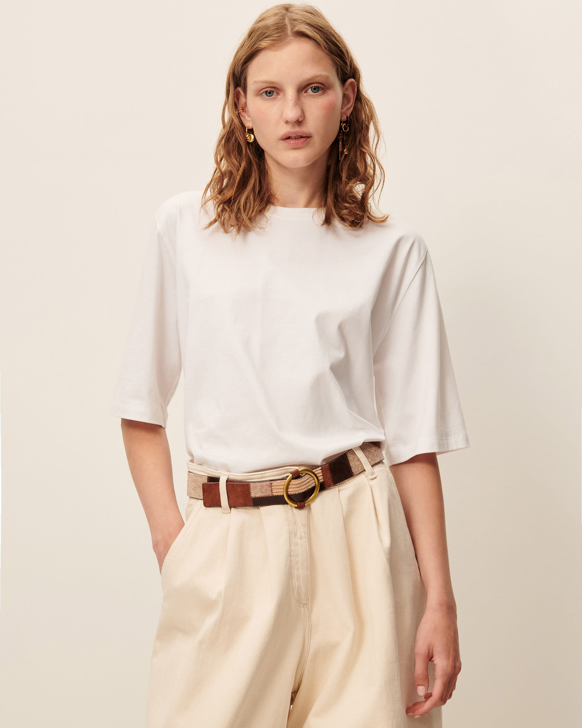 SERGE Optical White | Tee-shirt | SESSÙN Official website