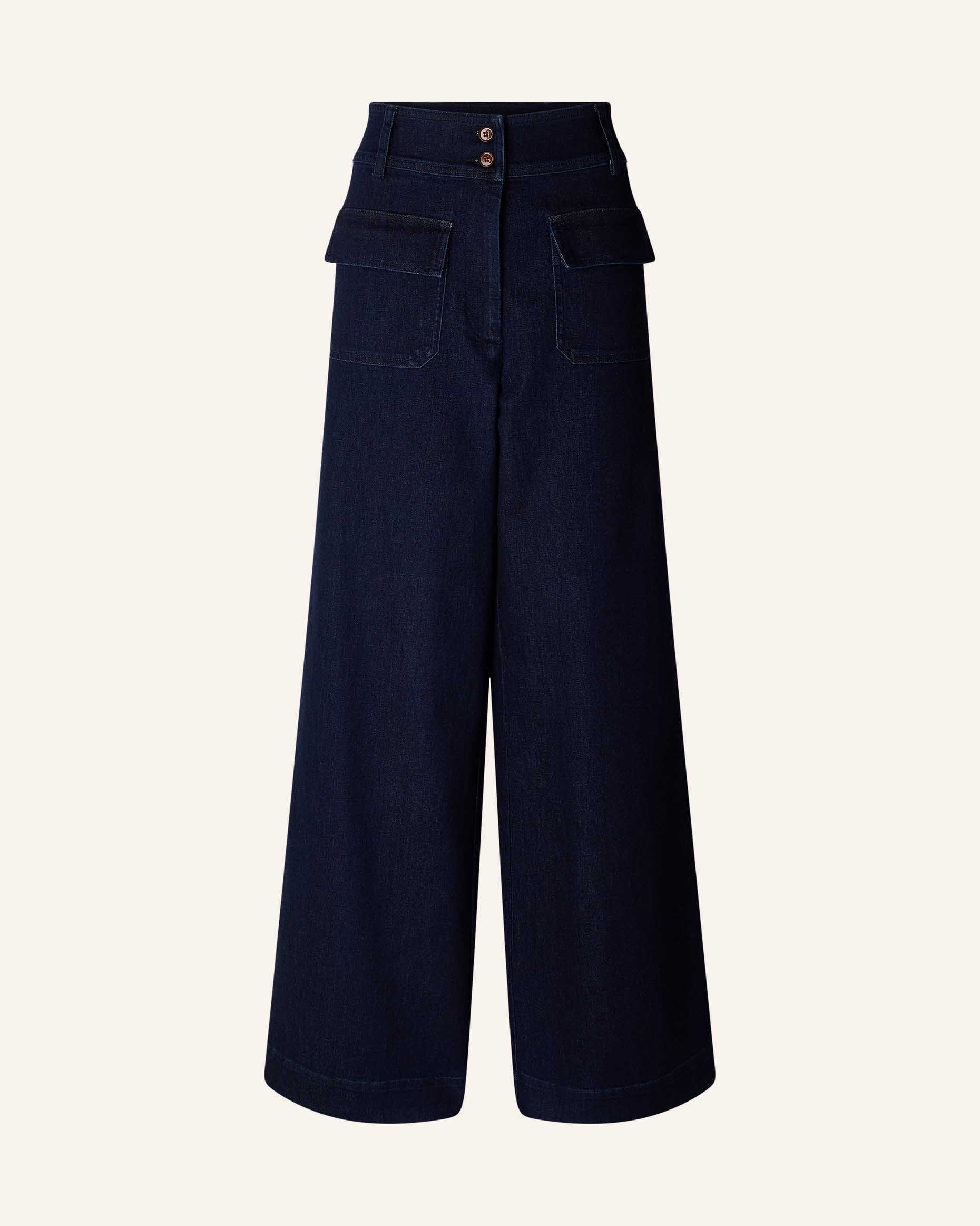 SUNSEA 2021SS SNM-Blue2 w／耳 Straight Pants | A WORD.ONLINE