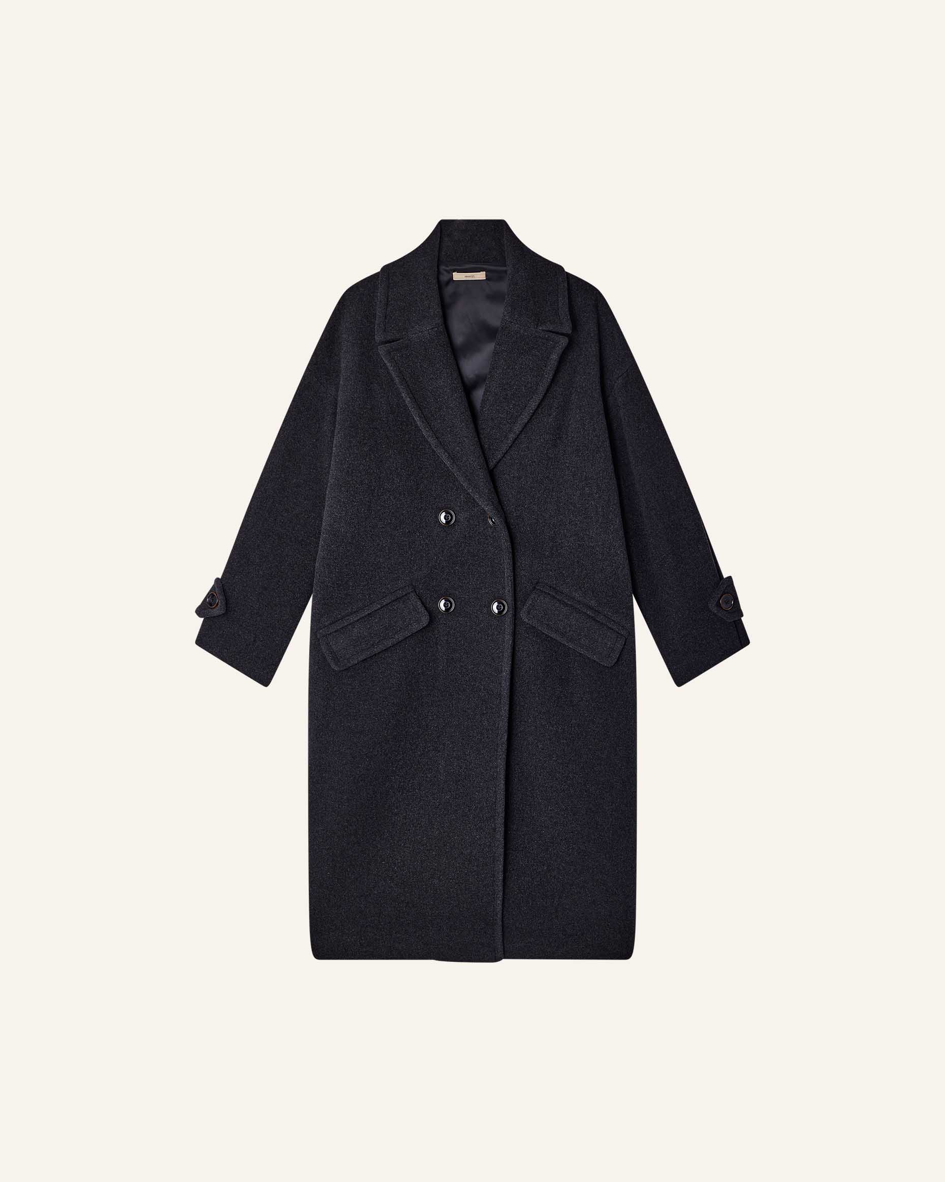 試着のみohotoro Mont Blanc Coat　【Dark brown】 MIA Carbonella | Coat | SESSÙN Official website
