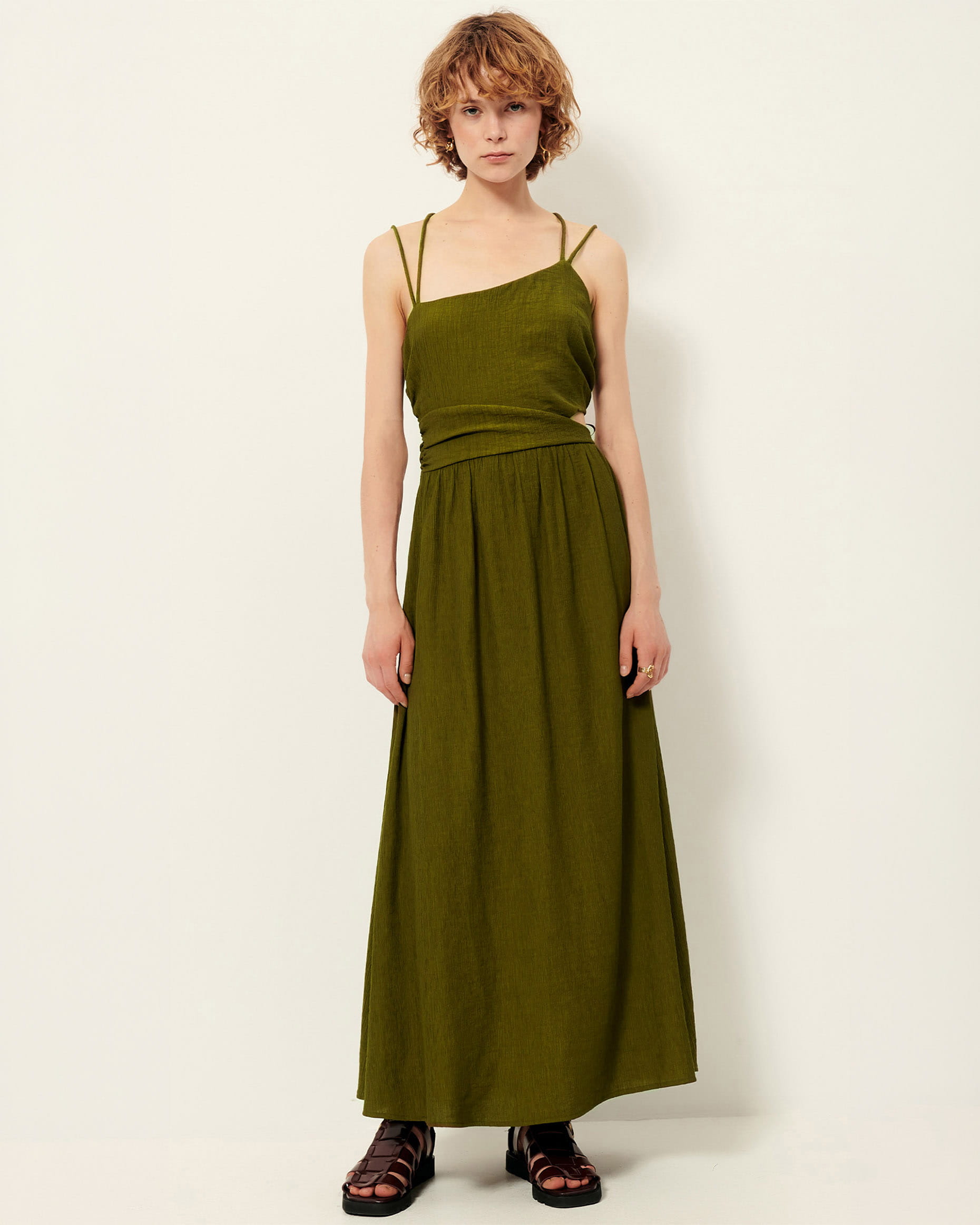 sessun green dress SWEET MAMBO Smoke Green | Dress