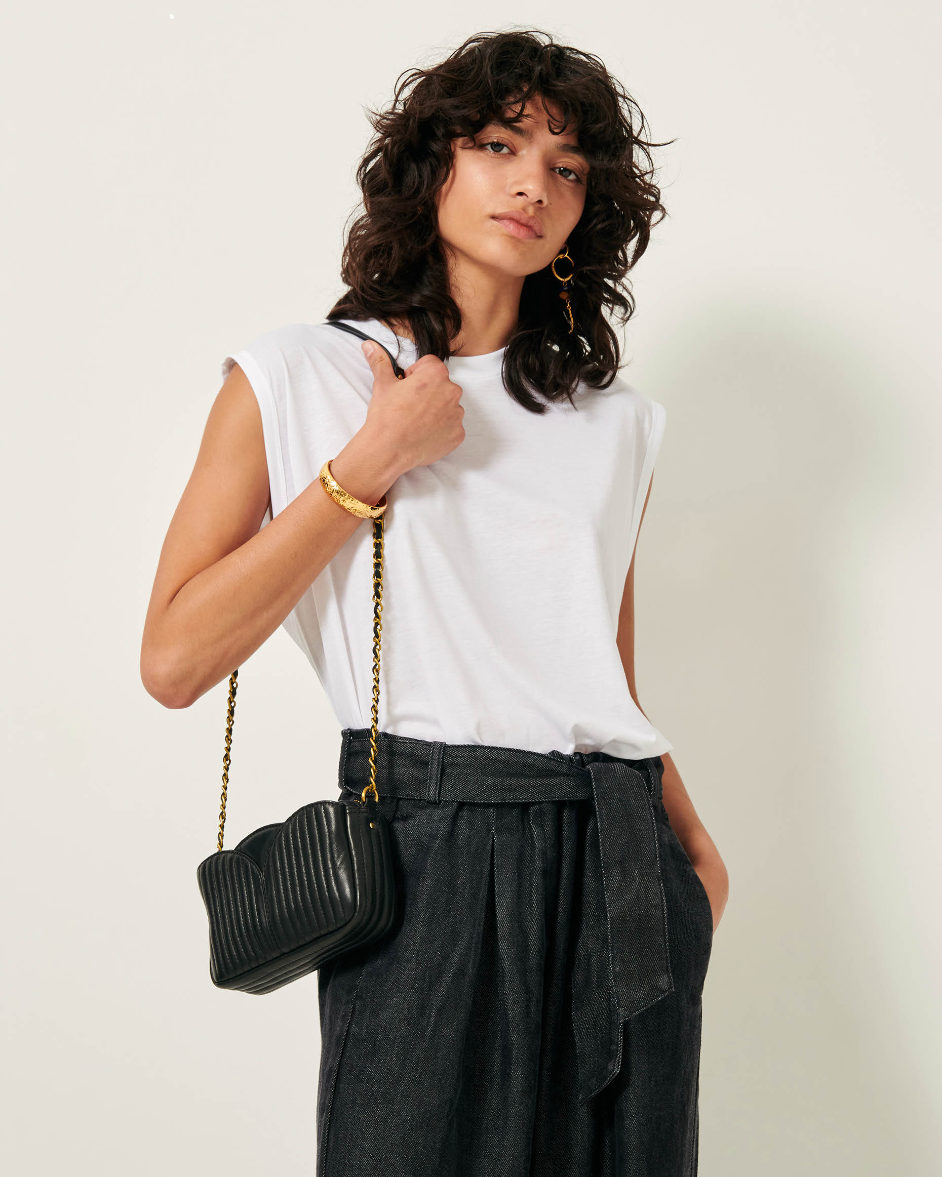 売れ筋商品|||セッソン Tシャツ レディース トップス DEEDOO - Top - optical white S25_WXL-Deedoo_optical_white-