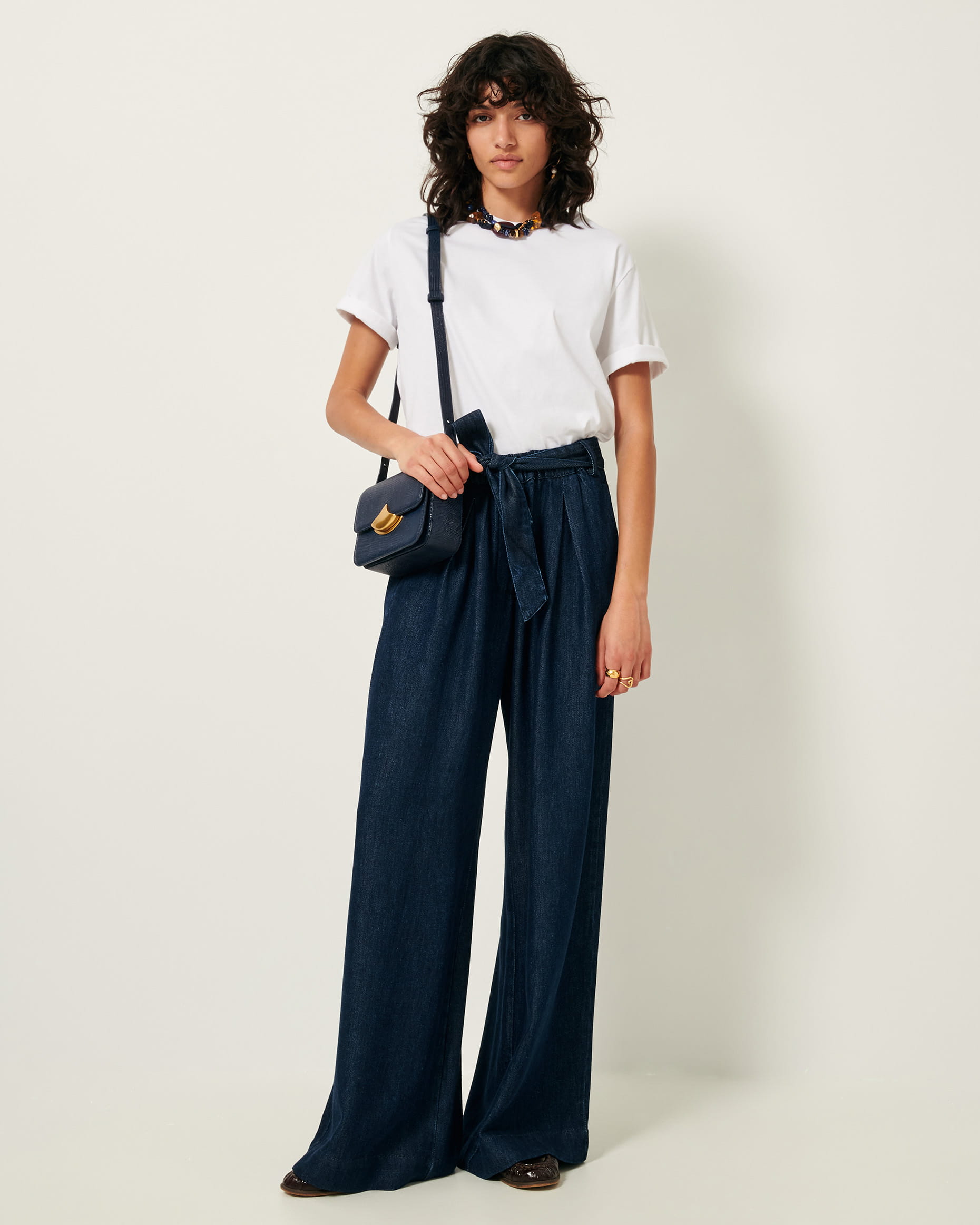 HELLO LUPO Brooks Trousers - Blue Denim | RESONASON
