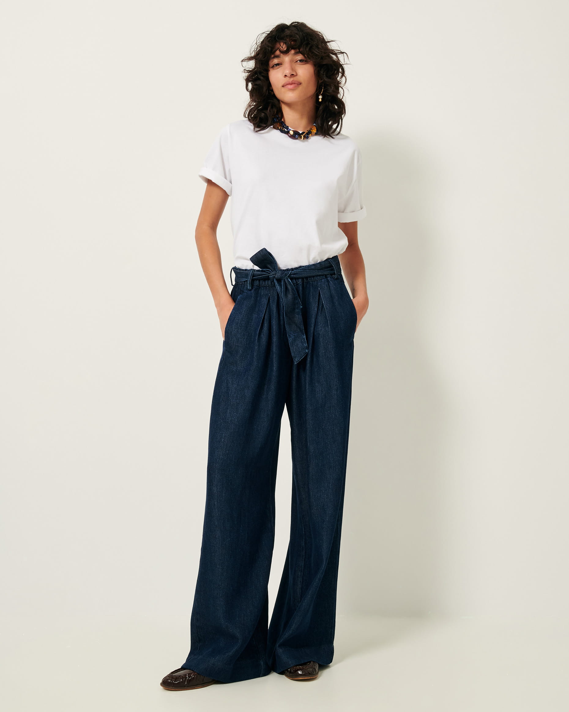 HELLO LUPO Brooks Trousers - Blue Denim | RESONASON