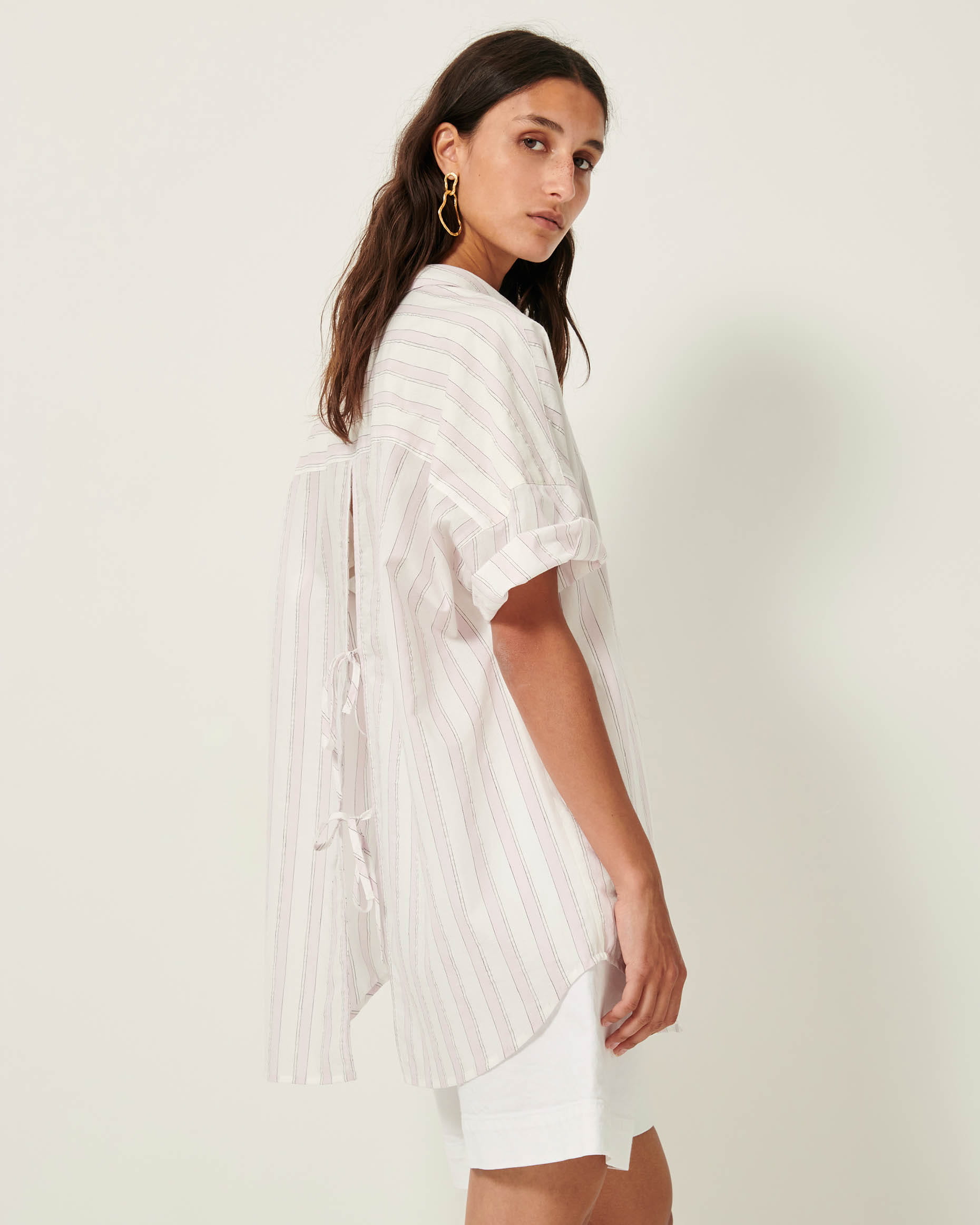 PORTOFINO Optical Rose | Shirt | SESSÙN Official website PORTOFINO Optical Rose | Shirt | SESSÙN Official website