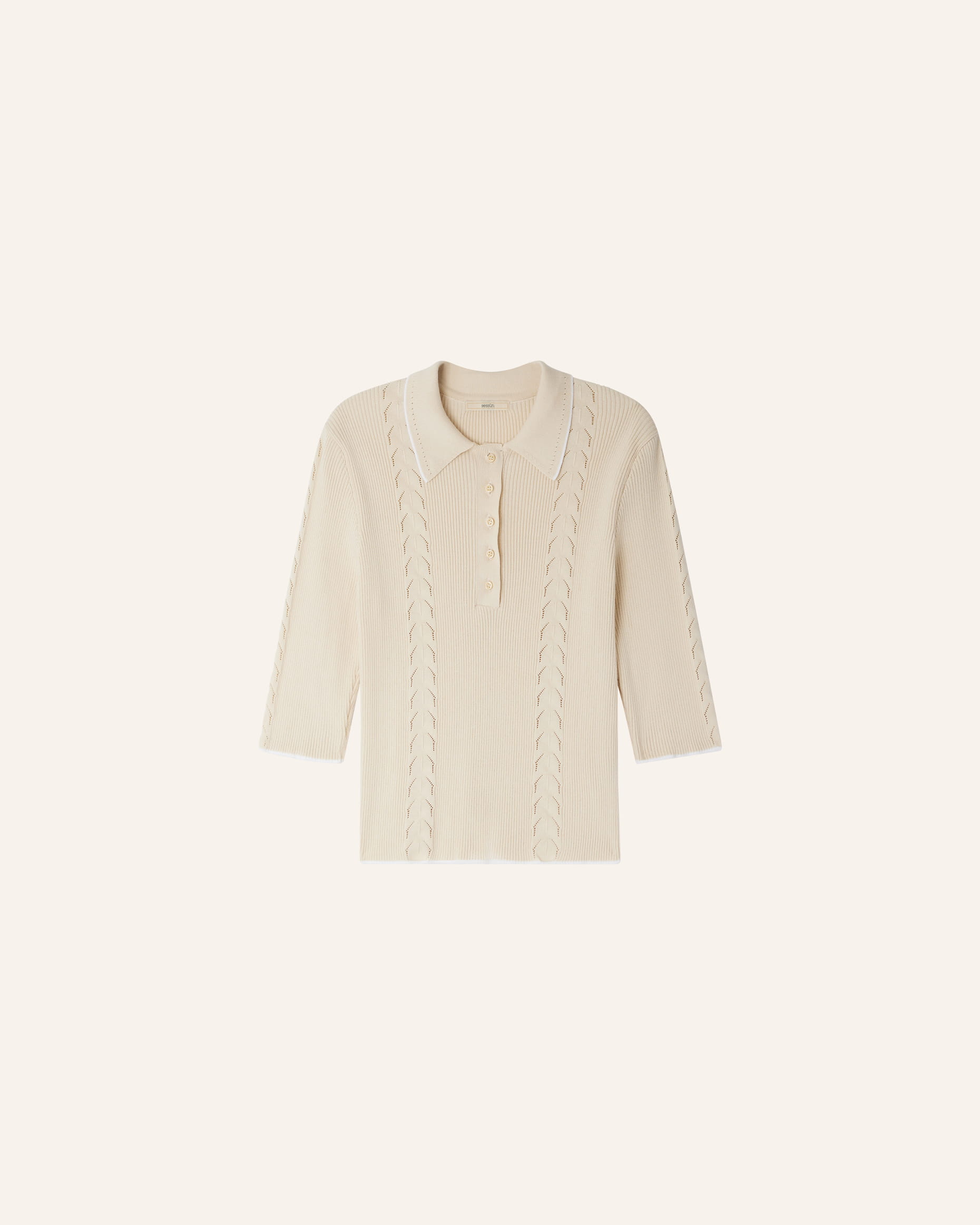 トップス WINDANDSEA SUMMER KNIT POLO SUMMER KNIT POLO – WIND AND SEA
