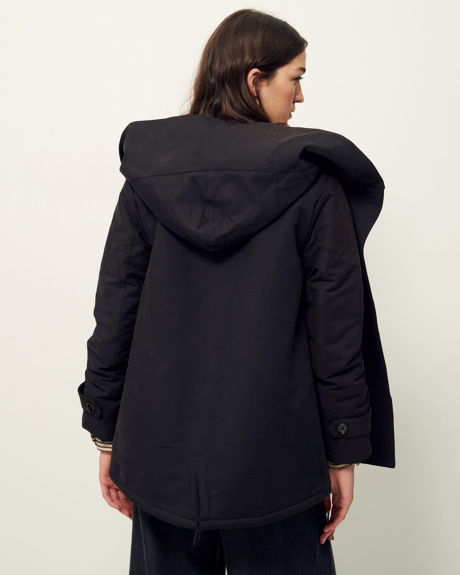 SANDISON Black Parka SESSUN Official website