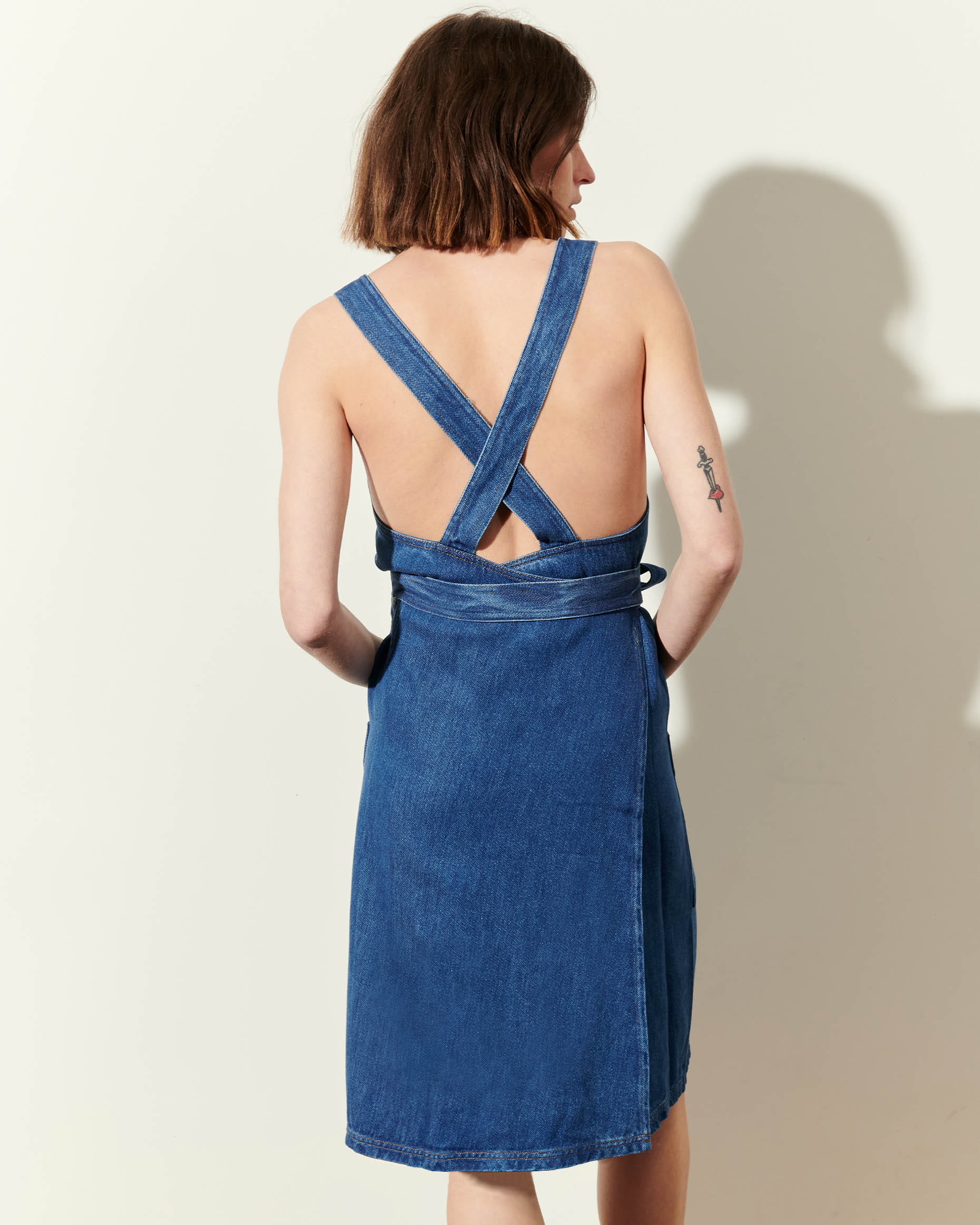 BELLA MANO Denim Blue | Dress | SESSÙN 