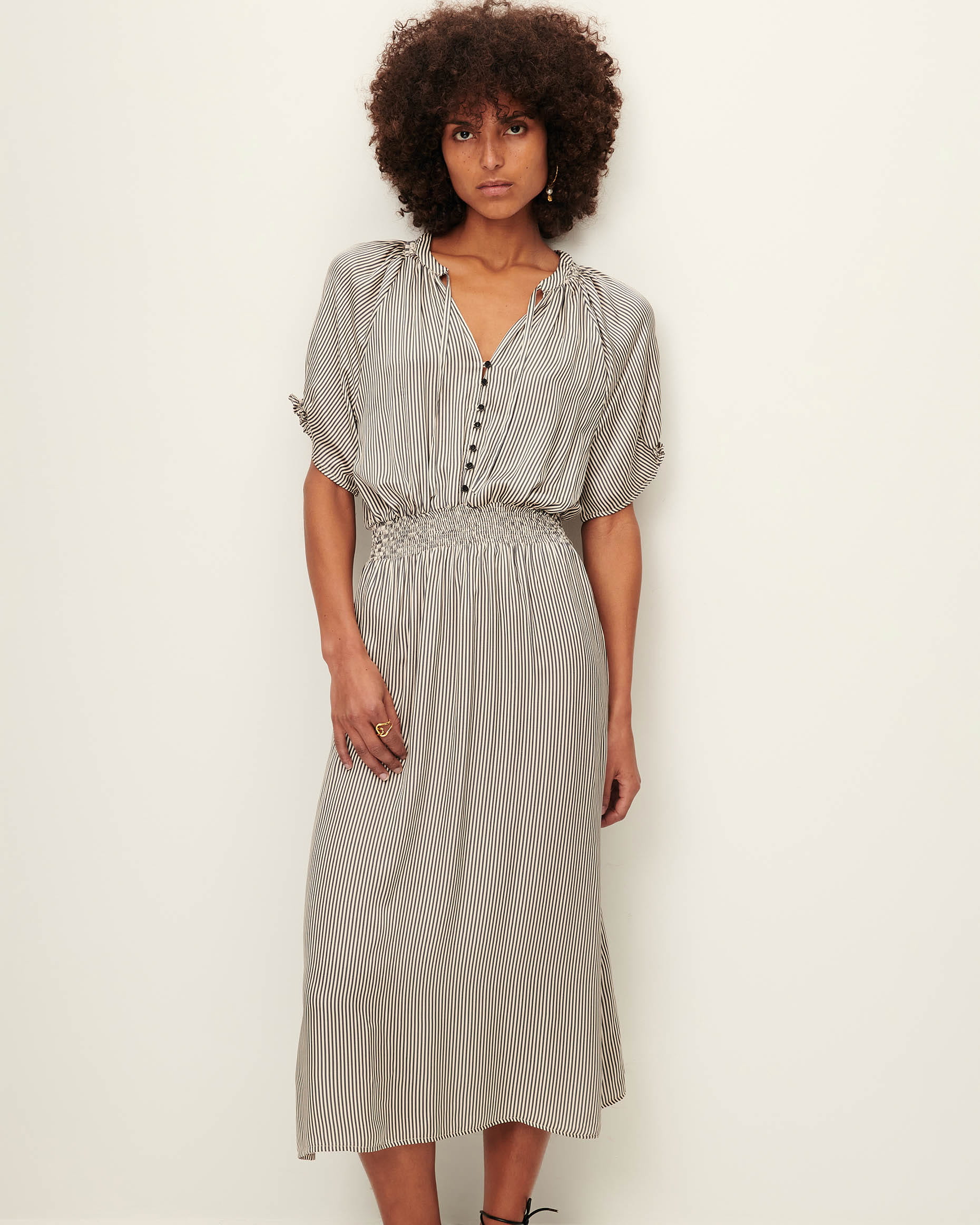 AMBER Whiblack | Dress | SESSÙN Official website