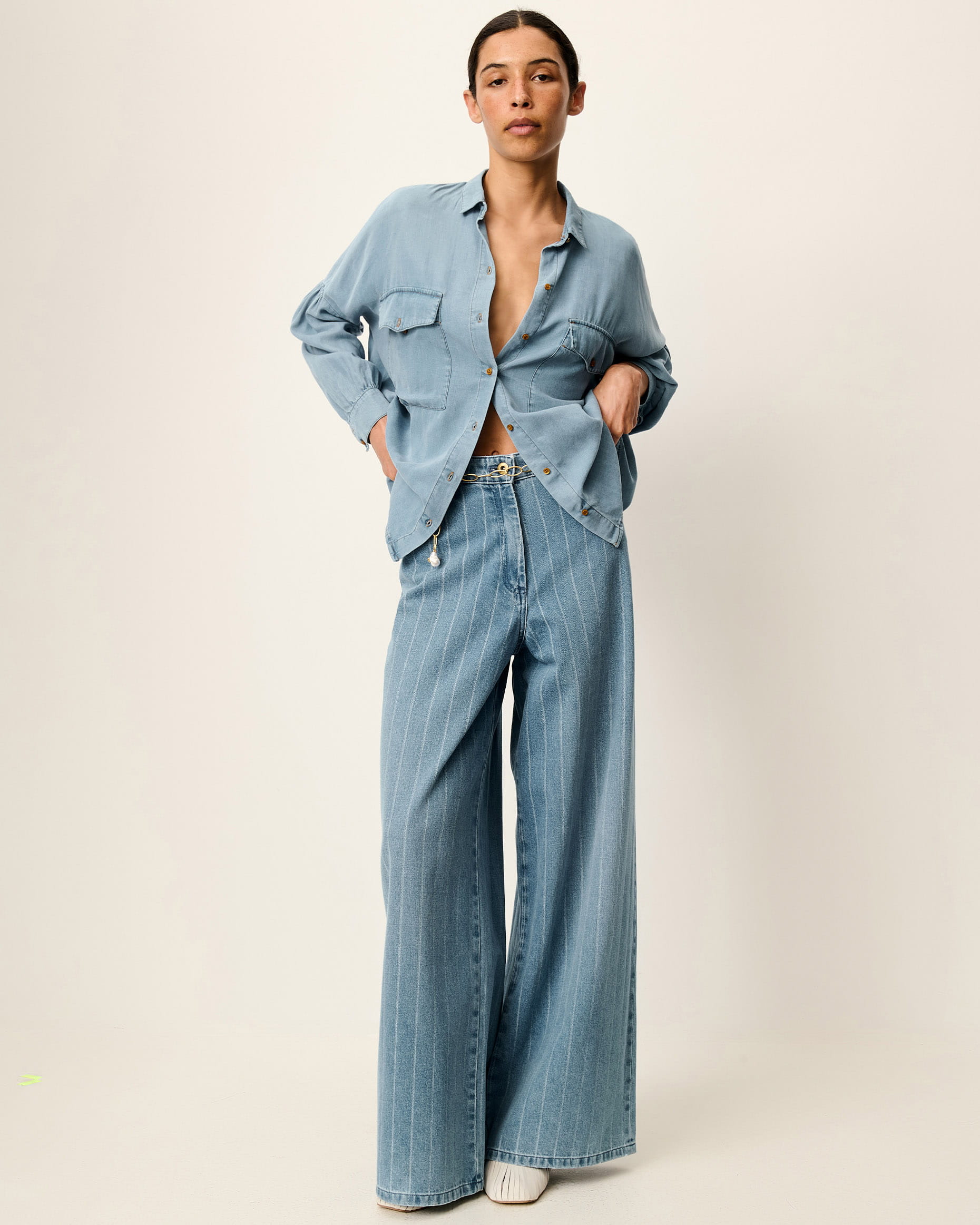 DALT Regate Blue | Jeans | SESSÙN Official website