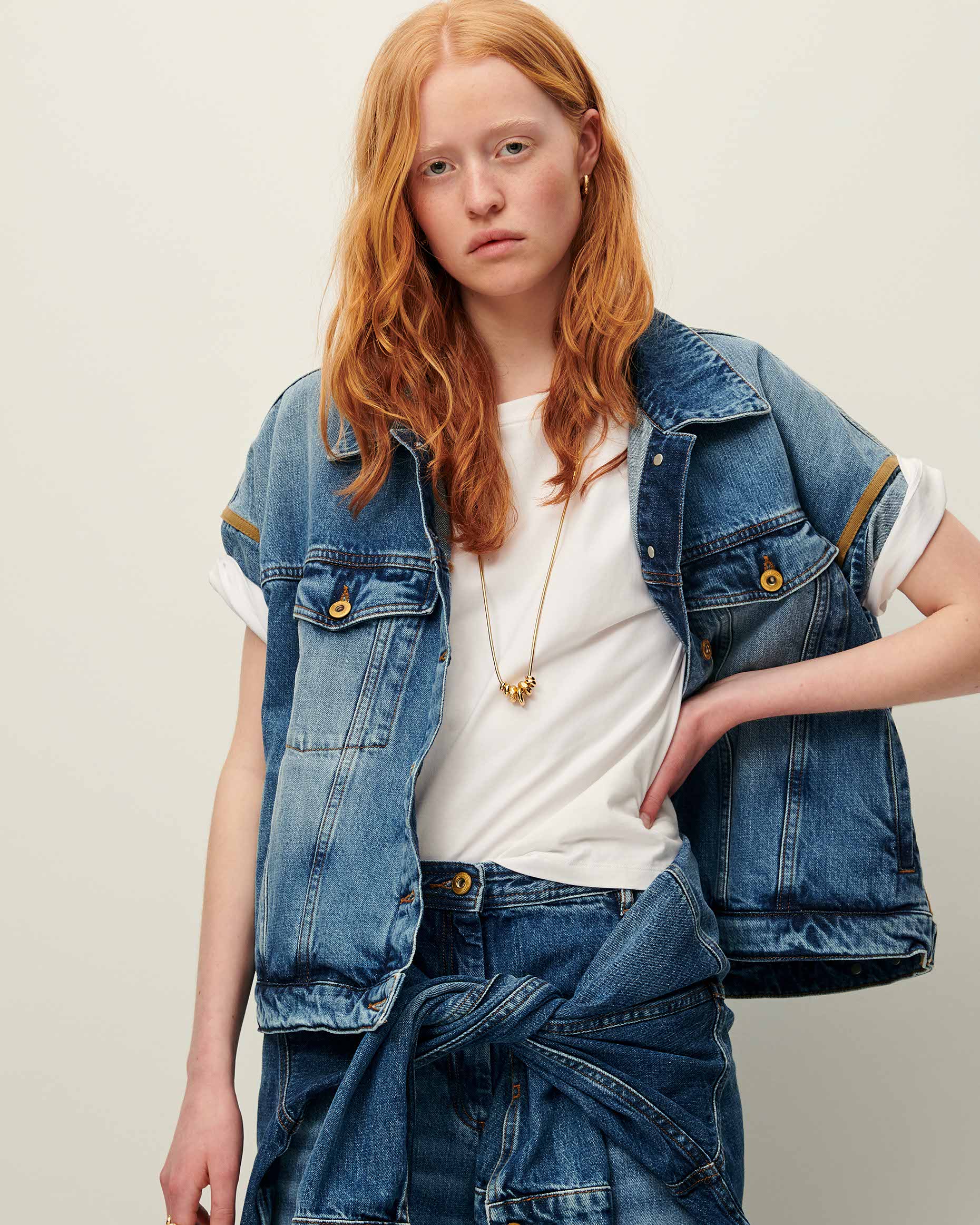 BRANDO Vintage Blue | Jacket | SESSÙN Official website BRANDO Vintage Blue | Jacket | SESSÙN Official website
