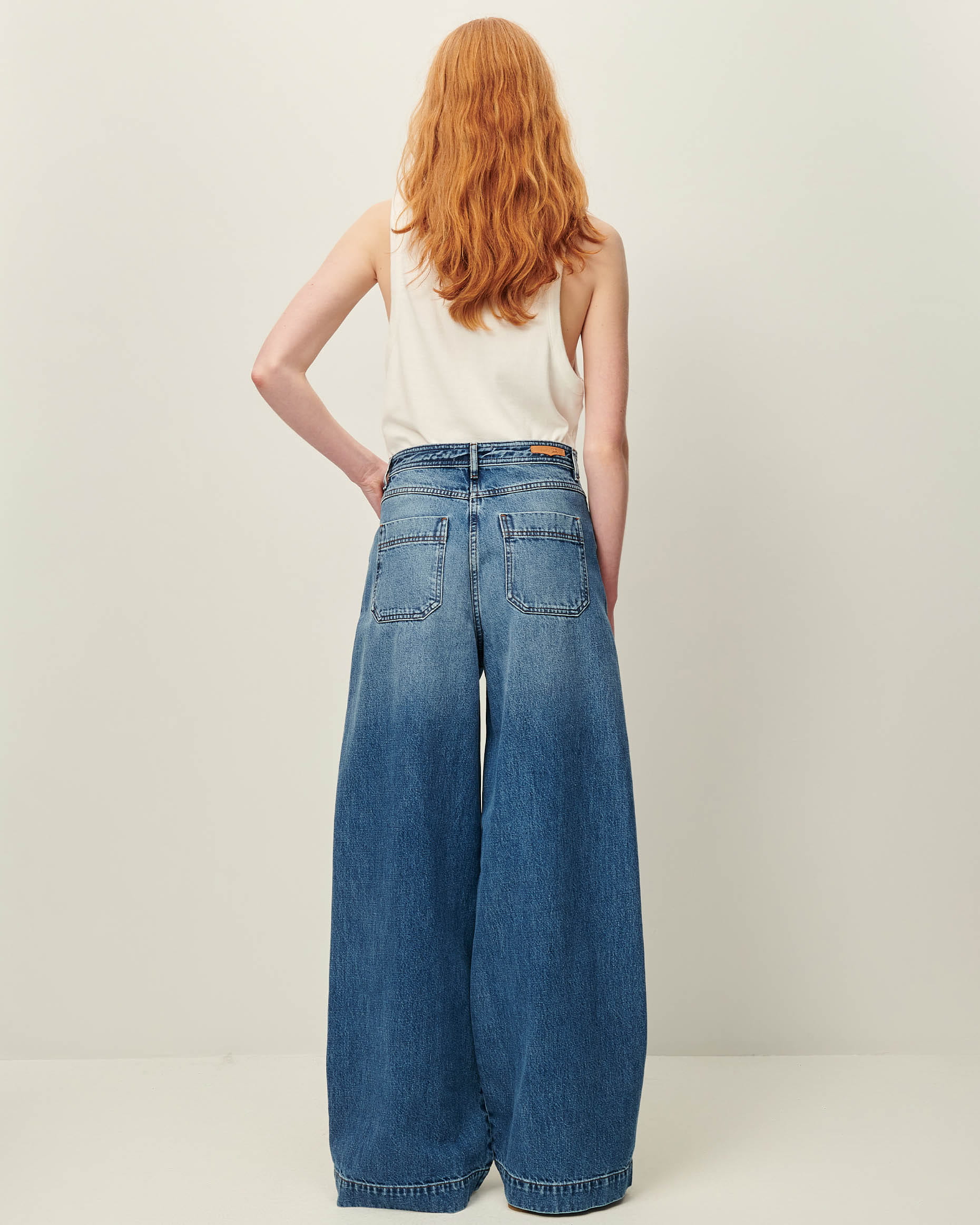 CAPTAIN Denim Vintage Blue | Jeans | SESSÙN Official website