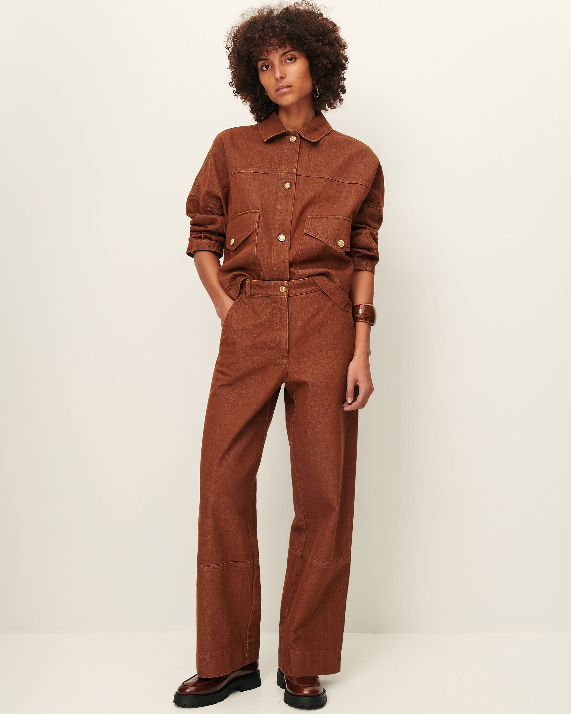 DAKOTA Toffee | Pants | SESSÙN Official website