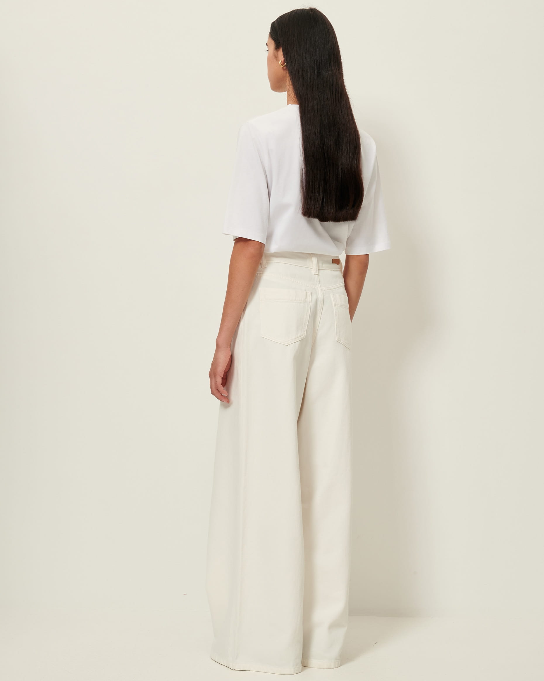 DALT White | Pants | SESSÙN Official website