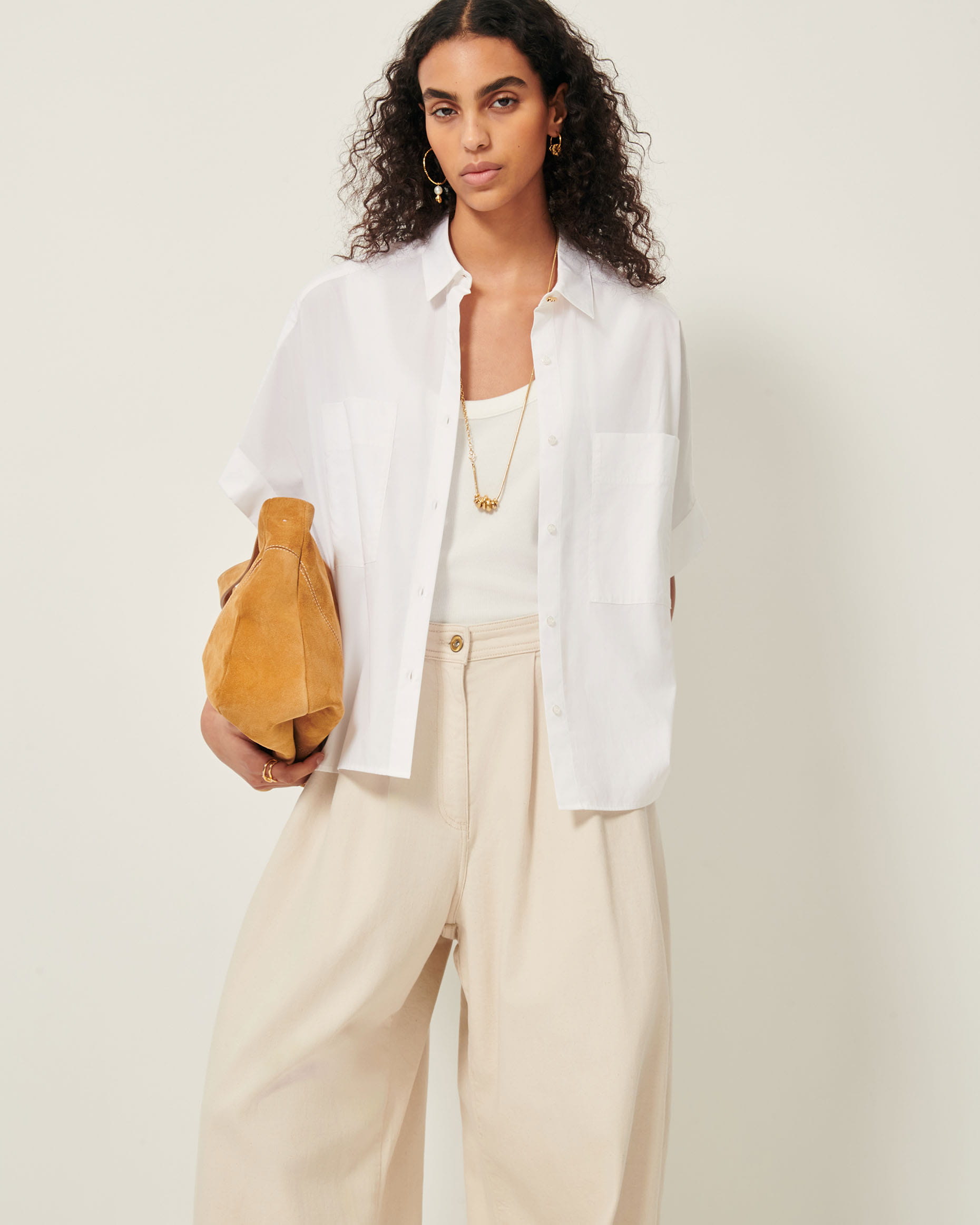 DELLORD Optical White | Shirt | SESSÙN Official website