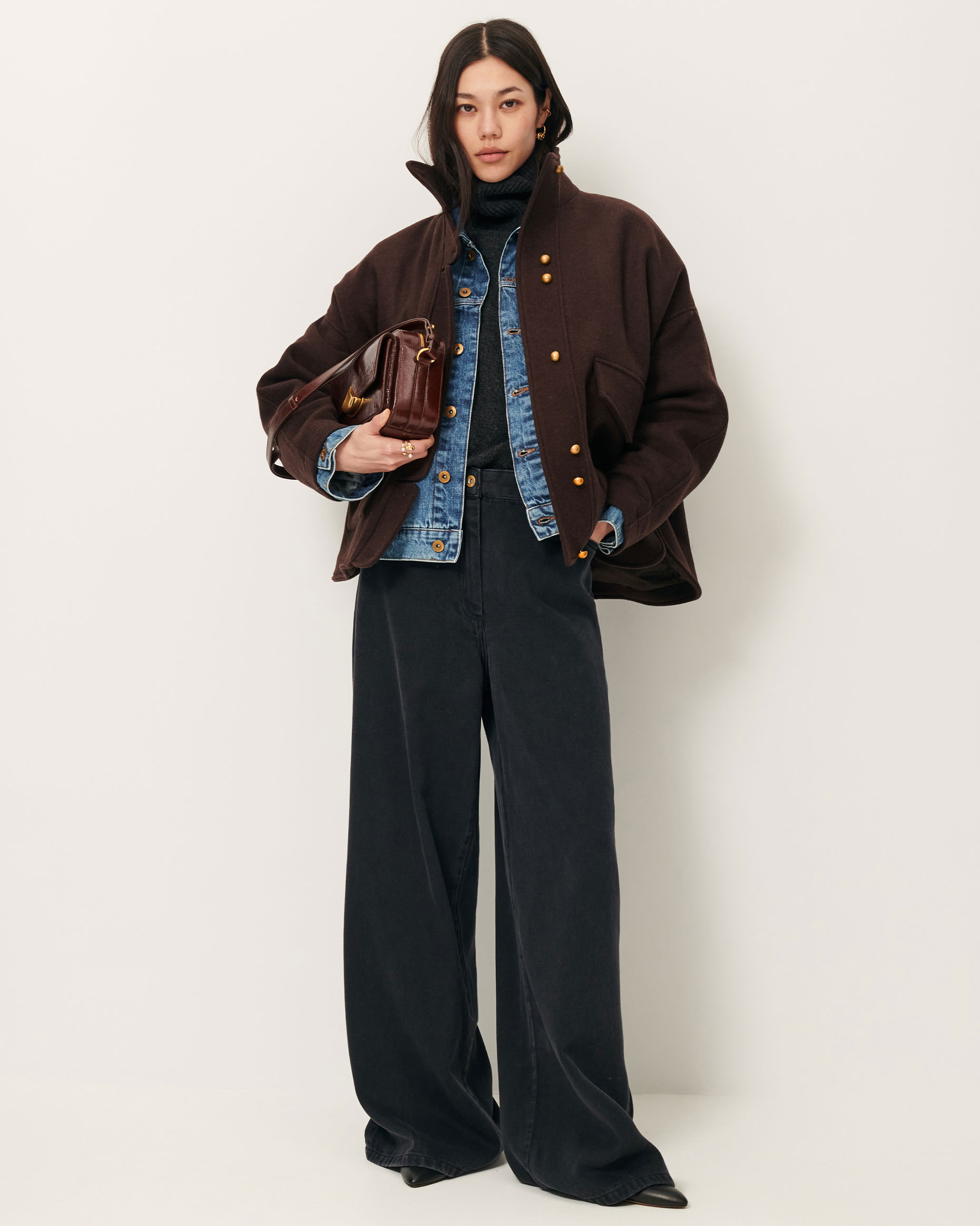 ジャケット・アウター SUNSEA 17aw W-face wool Chester coat SUNSEA 17aw W-face wool Chester coat