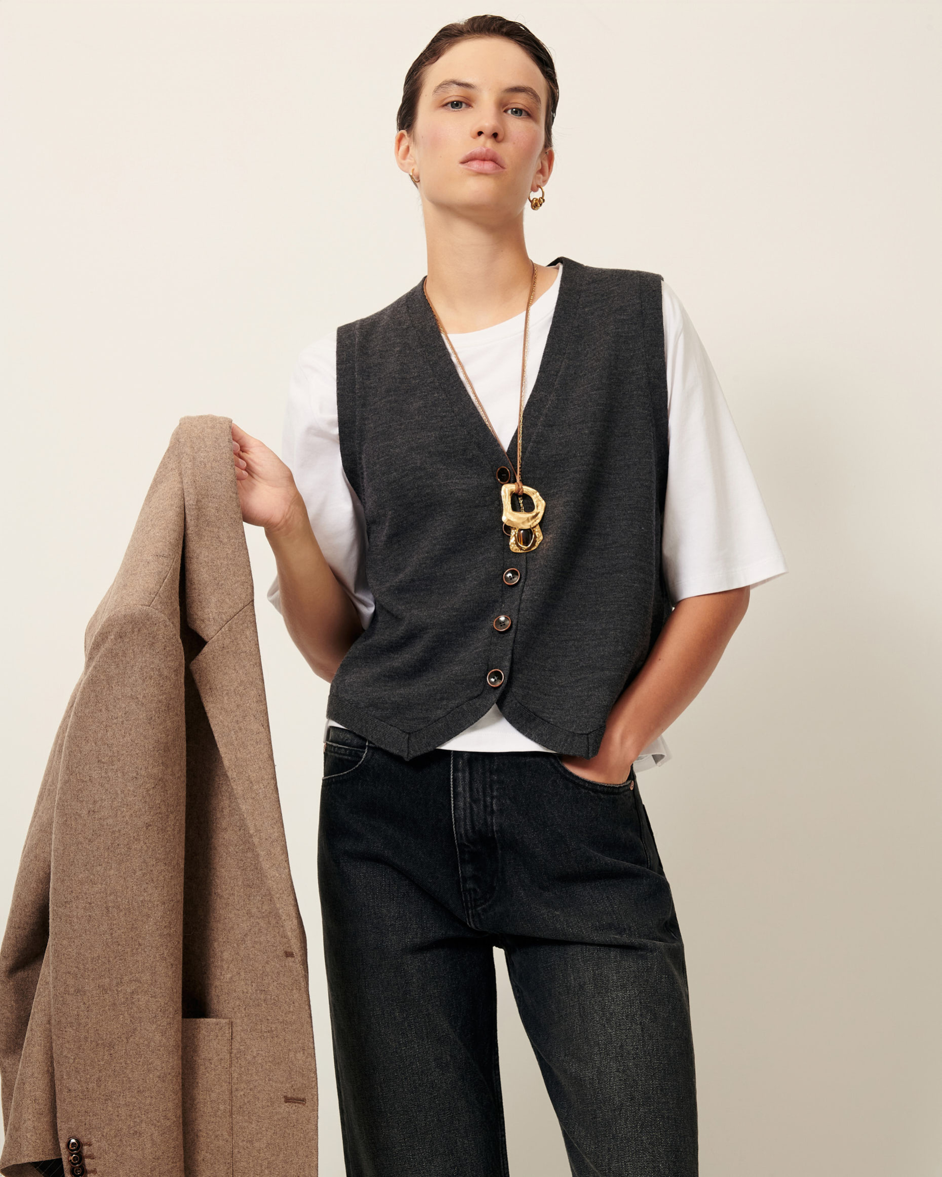 GIANCARLO Graffit | Cardigan | SESSÙN Official website