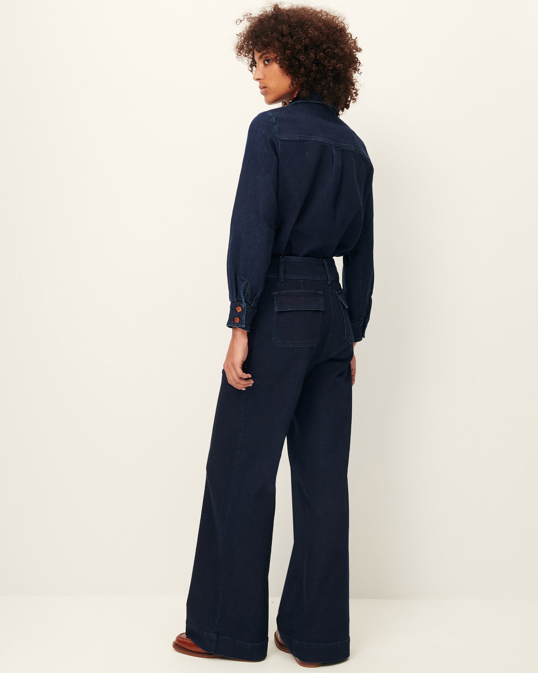 MANHATTAN Denim Blue | Pants | SESSÙN Official website MANHATTAN Denim Blue | Pants | SESSÙN Official website