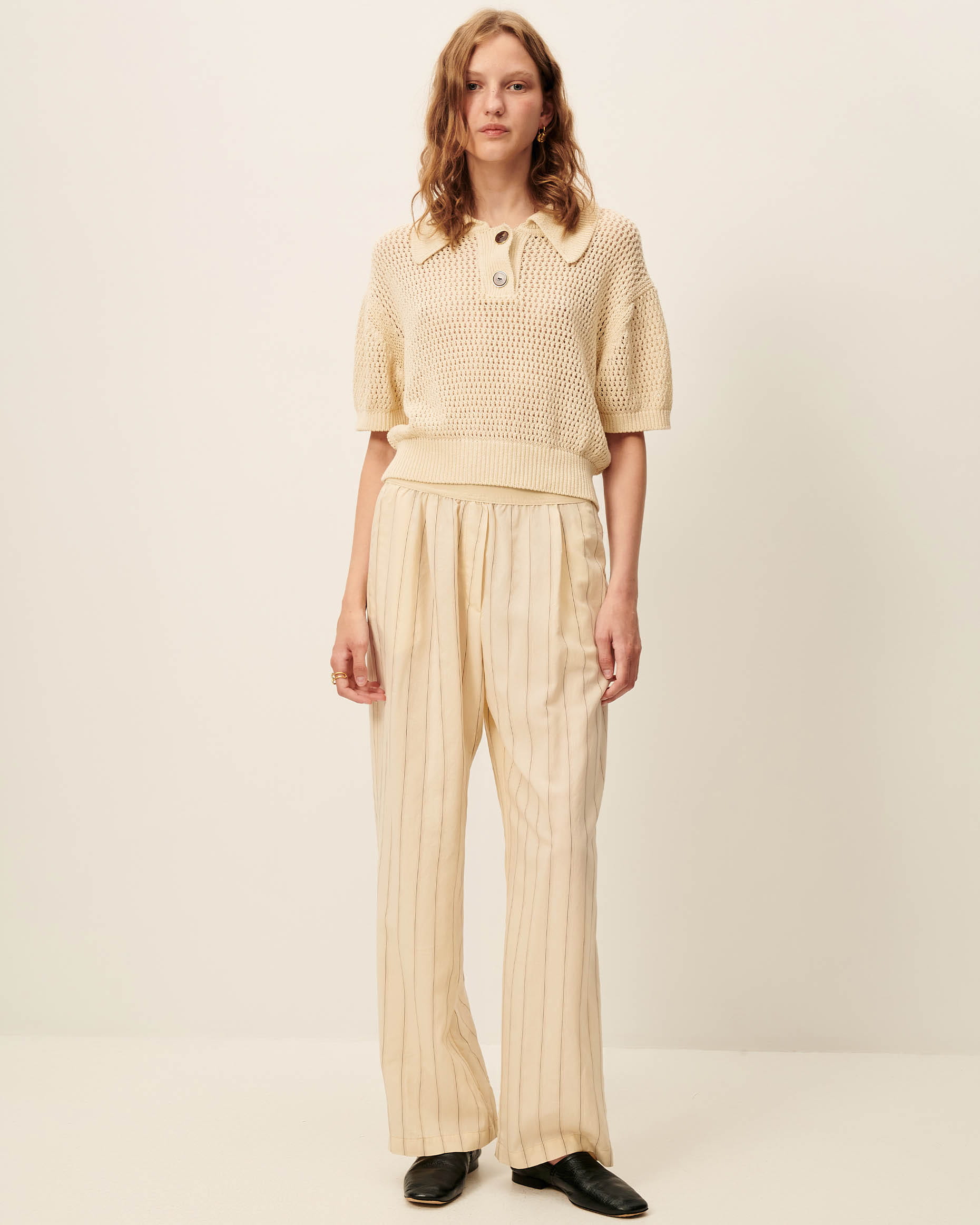 GINZA Sandgres | Pants | SESSÙN Official website
