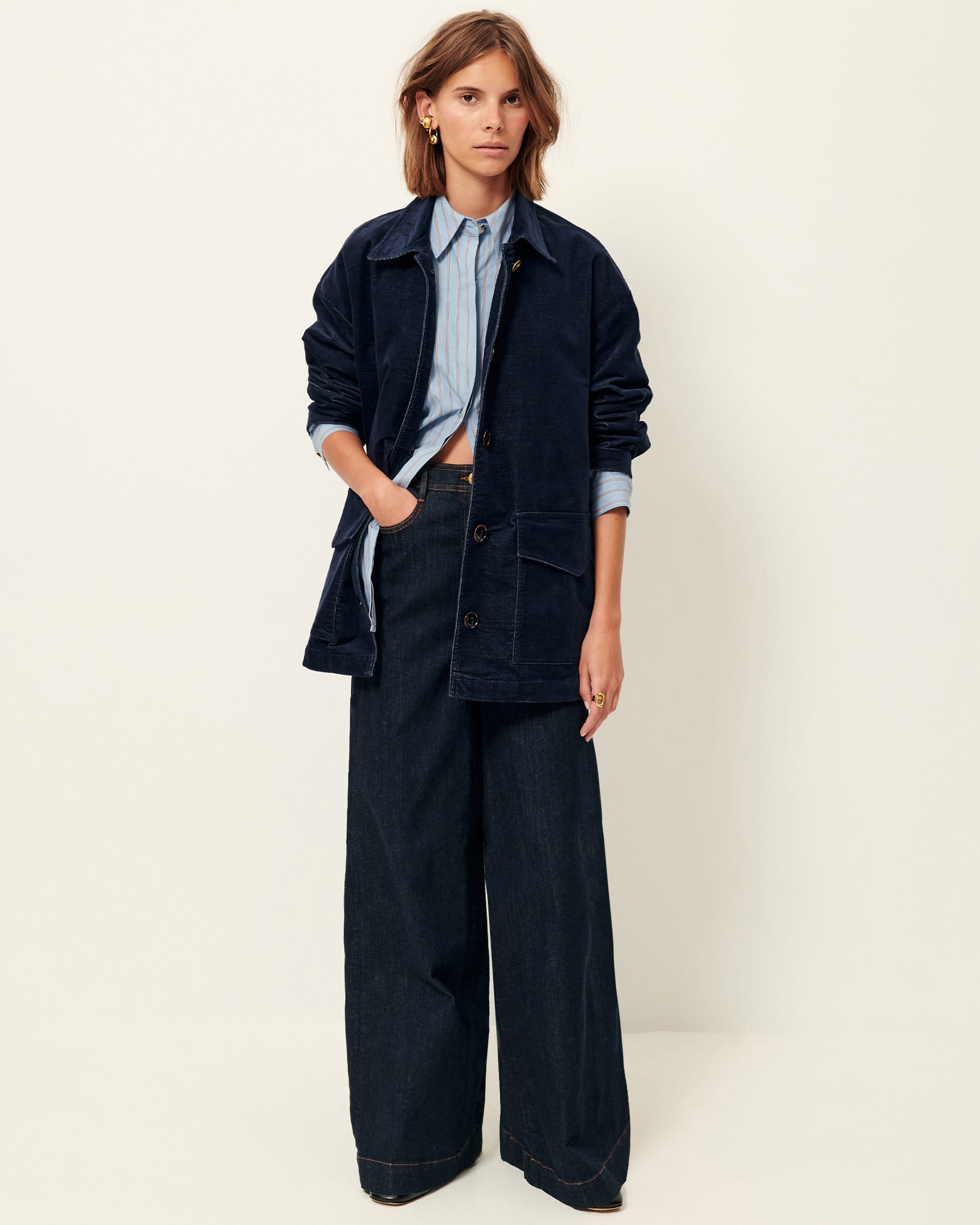 JONOVA Indigo | Jacket | SESSÙN Official website