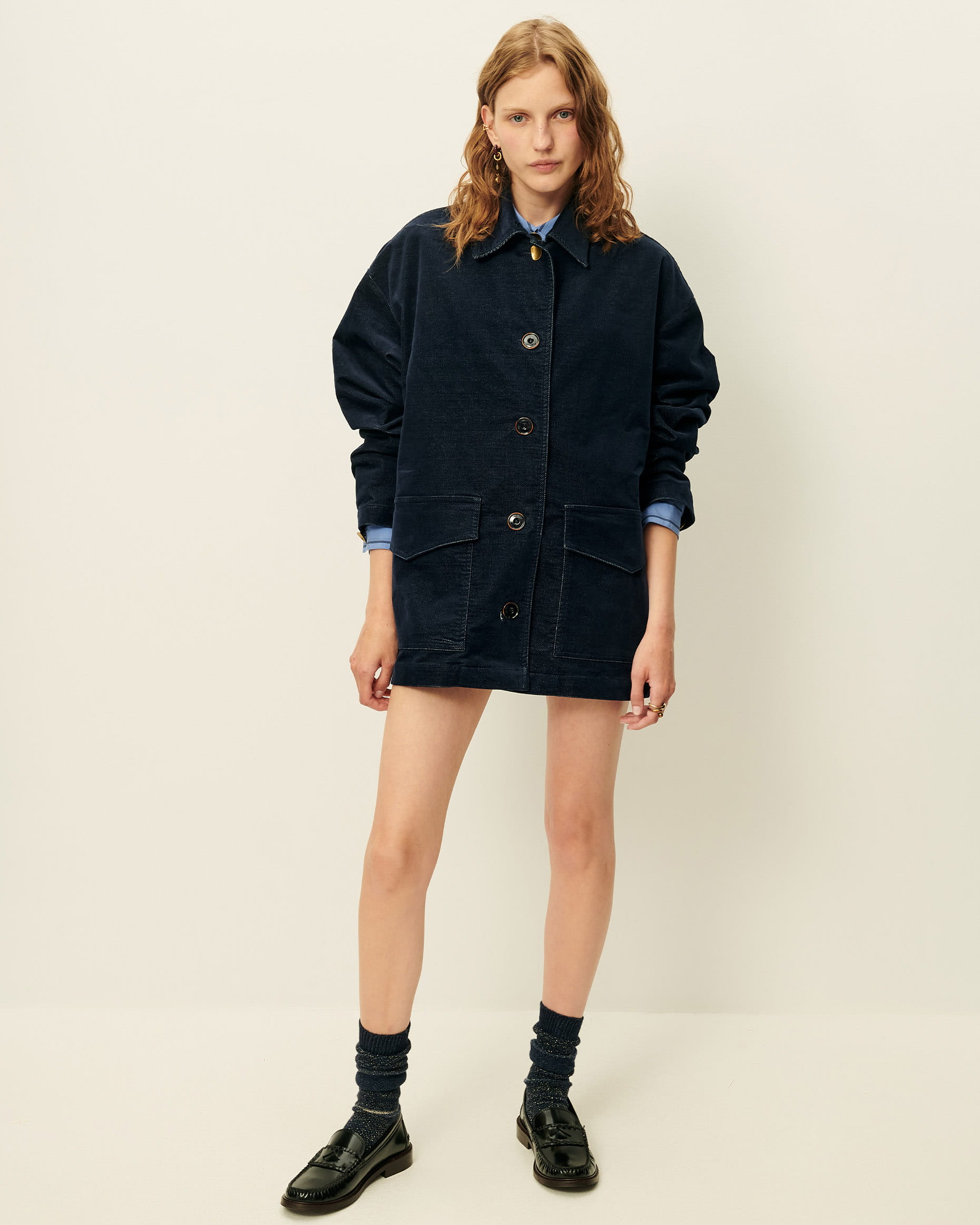 SPECIAL GUEST ジャケット XL JONOVA Indigo | Jacket | SESSÙN Official website