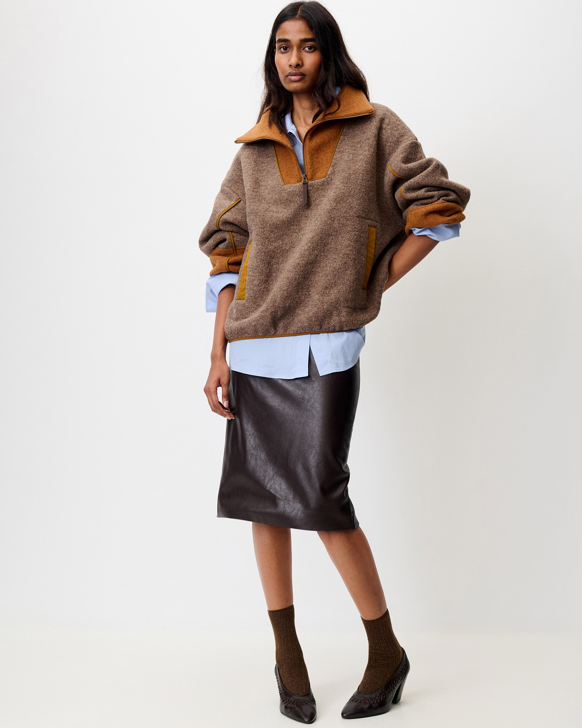 ◆ Swel様 ◆ Heather Brown 2点セット COSTWELLE Hazelroc | Sweatshirt | SESSÙN Official website