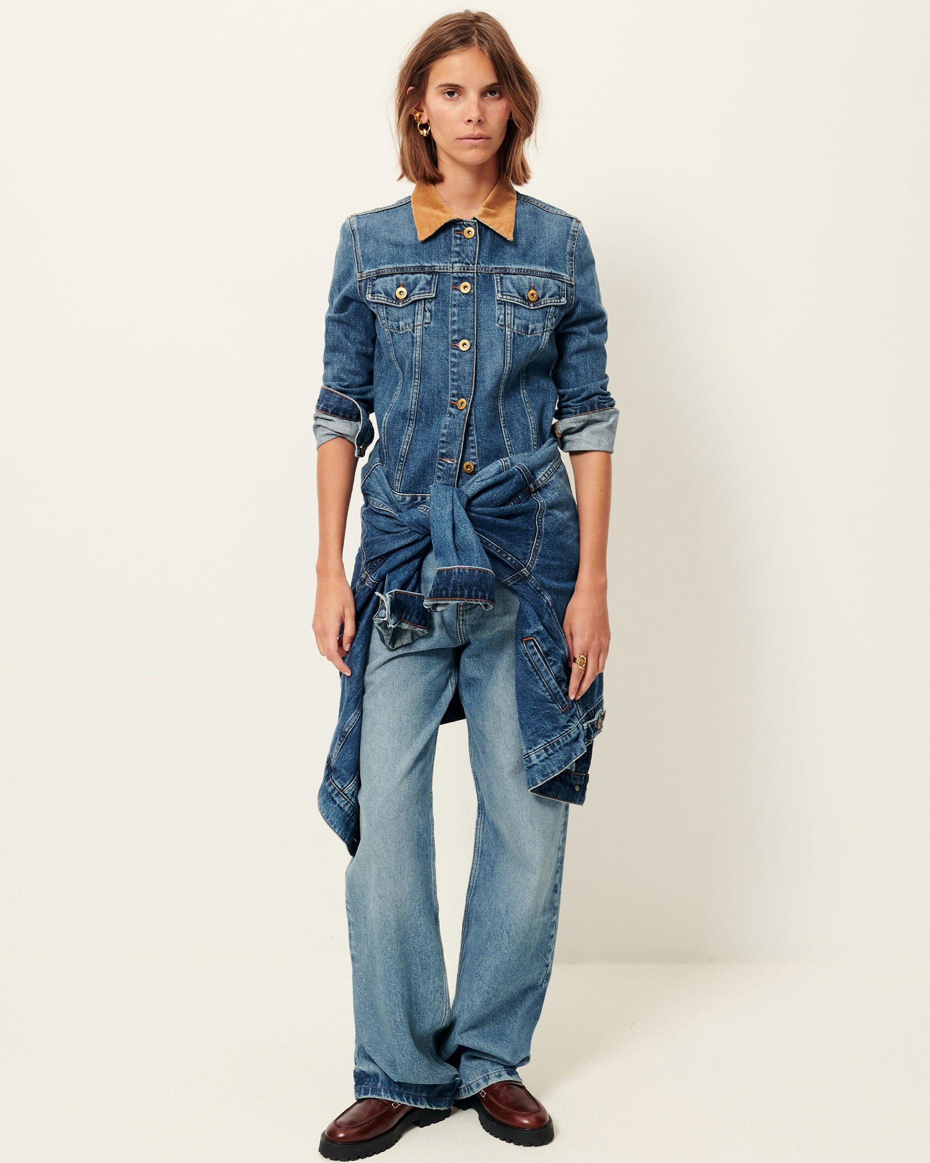 MONTGOMERY Vintage Blue | Jacket| SESSÙN Official website