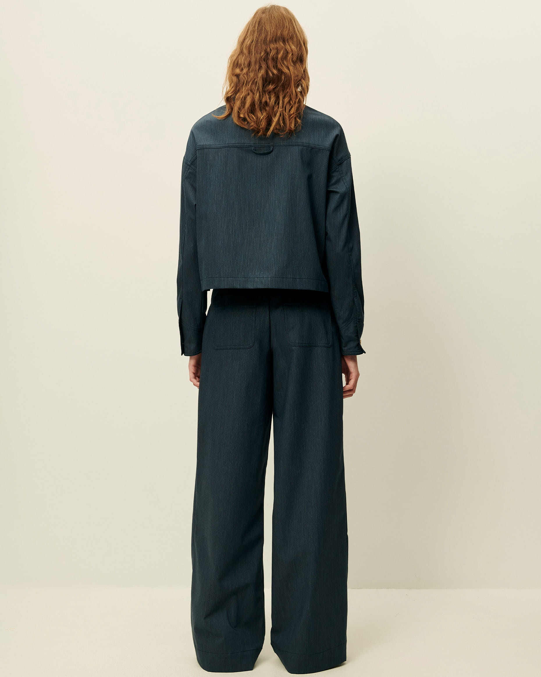 MANHATTI Worker Blue | Pants | SESSÙN Official website