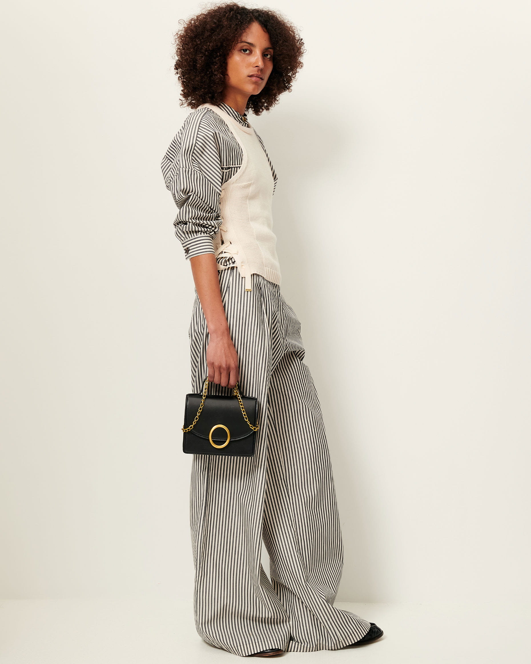 g*i様 archive wide slacks Monza Tech - Black – Gabba