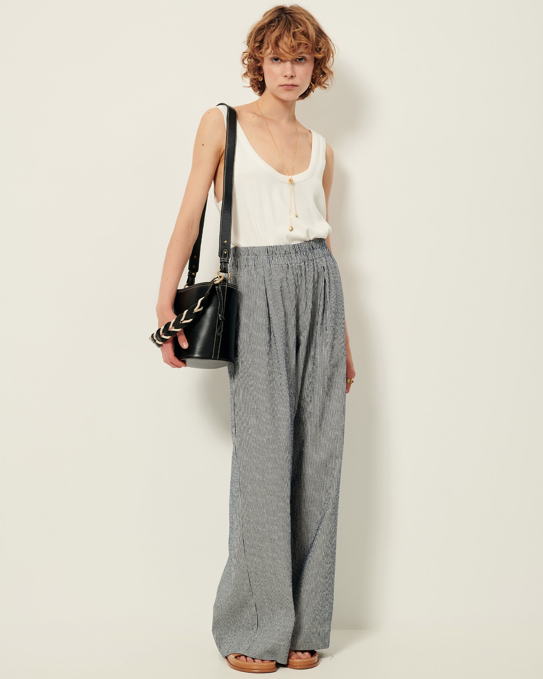 RIDOOSEER Coutil Blue | Pants | SESSÙN Official website