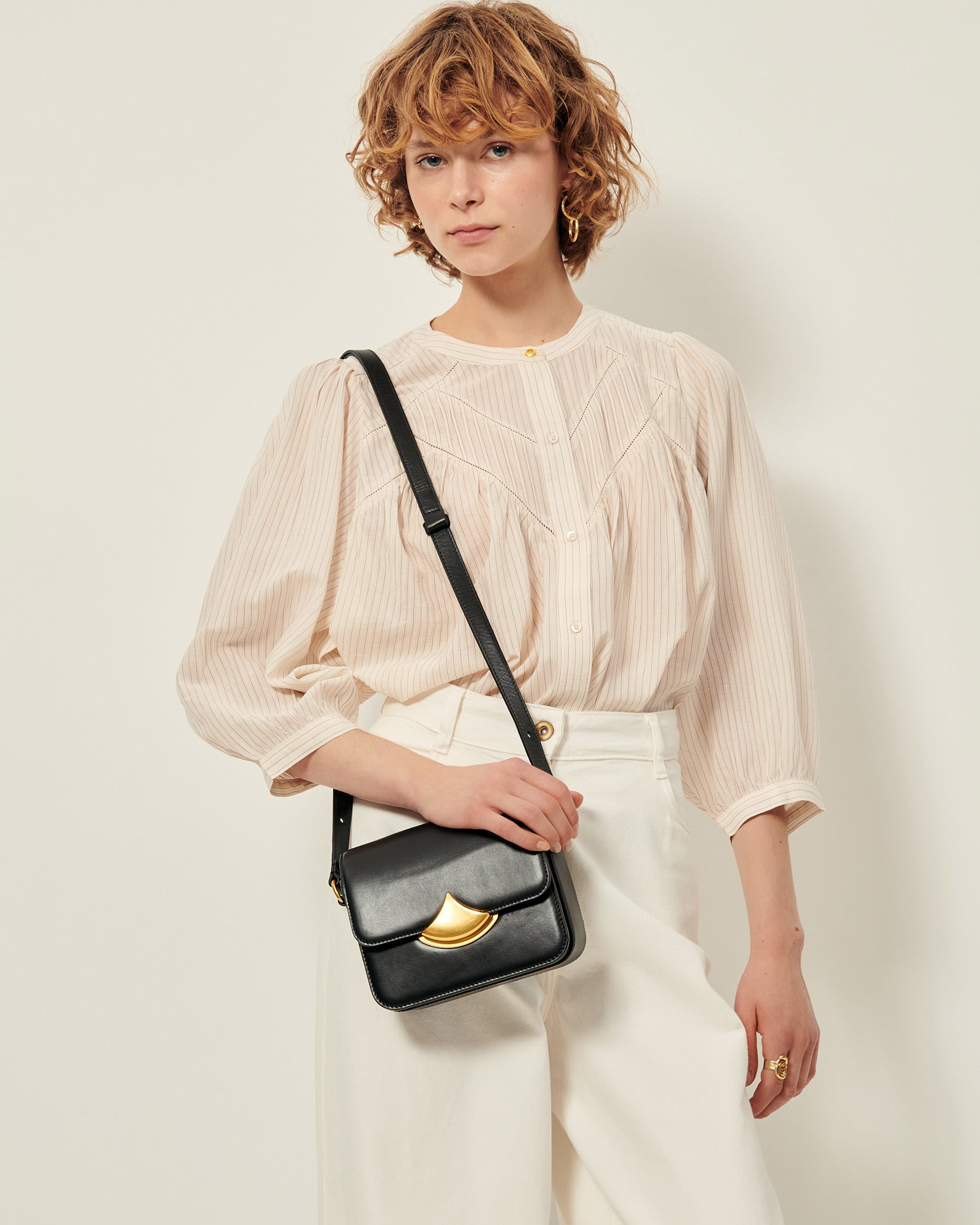 salsation★ Top★ベージュ★サイズS SAVI Sandblack | Blouse | SESSÙN Official website