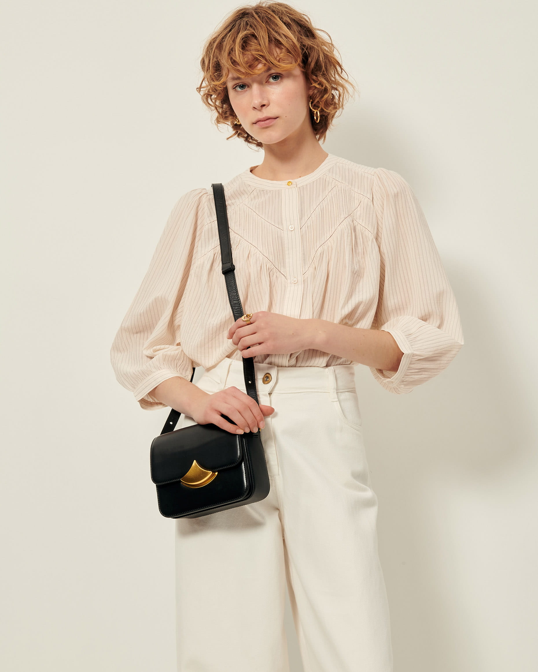 SAVI Sandblack | Blouse | SESSÙN Official website