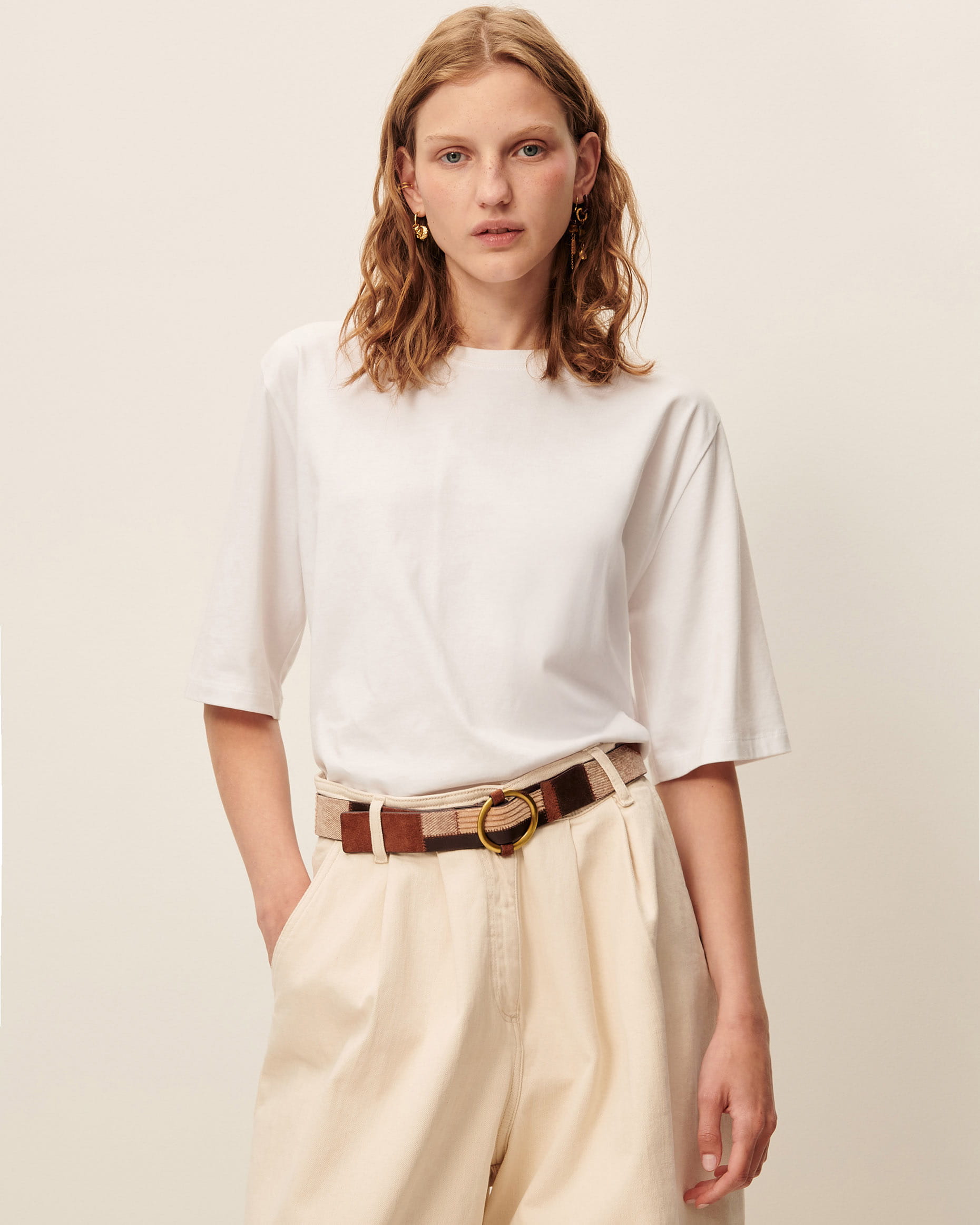 SERGE Optical White | Tee-shirt | SESSÙN Official website