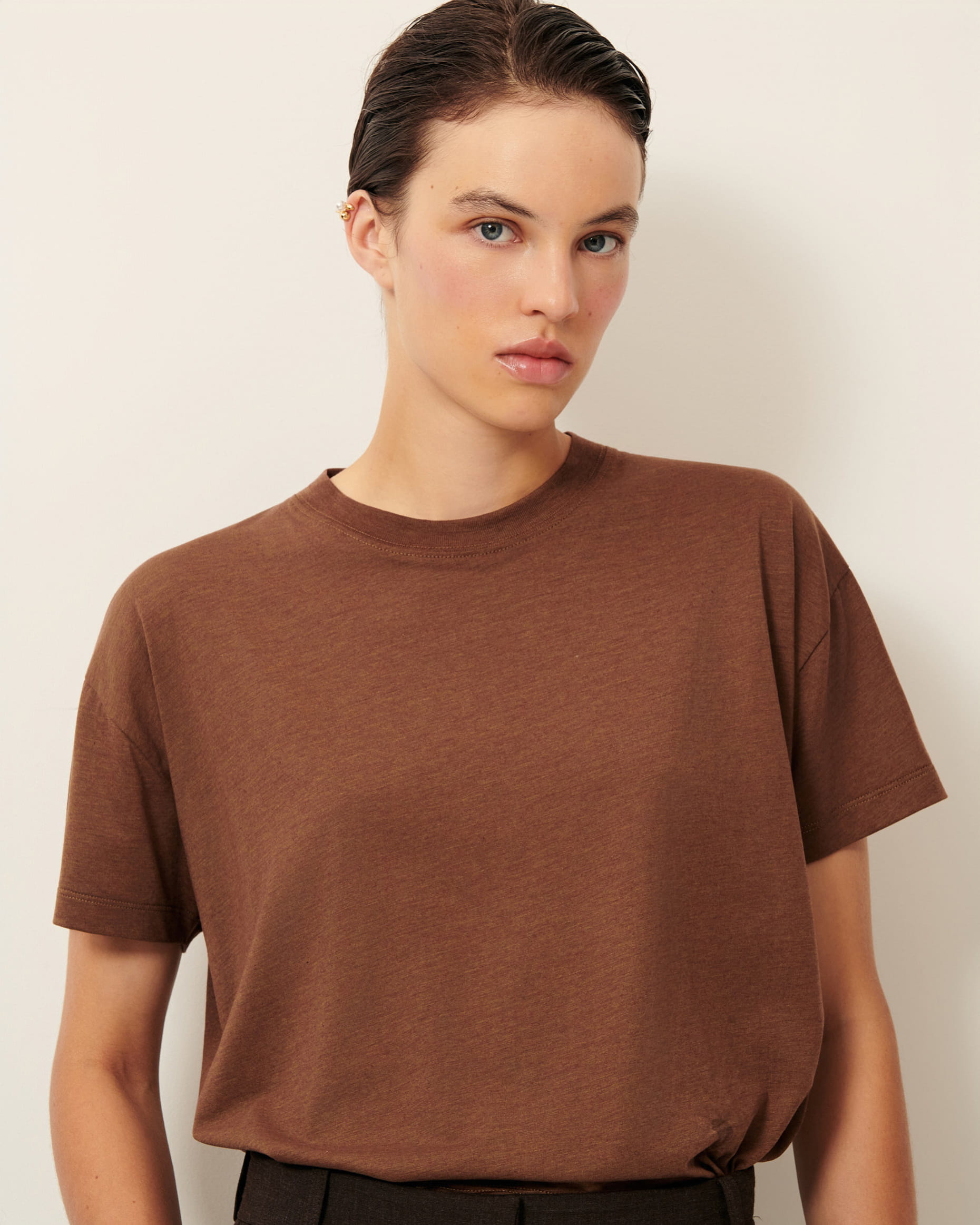 TOO Major Brown | T-shirt | SESSÙN Official website