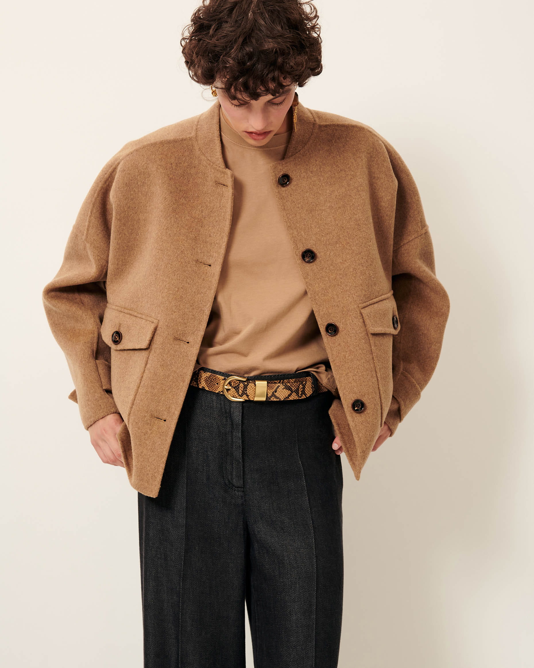 ジャケット・アウター pidassoPuff sleeve wool jacket HYBRID Puffa Jacket ジャケット ブルゾン | GUESS(ゲス) JAPAN